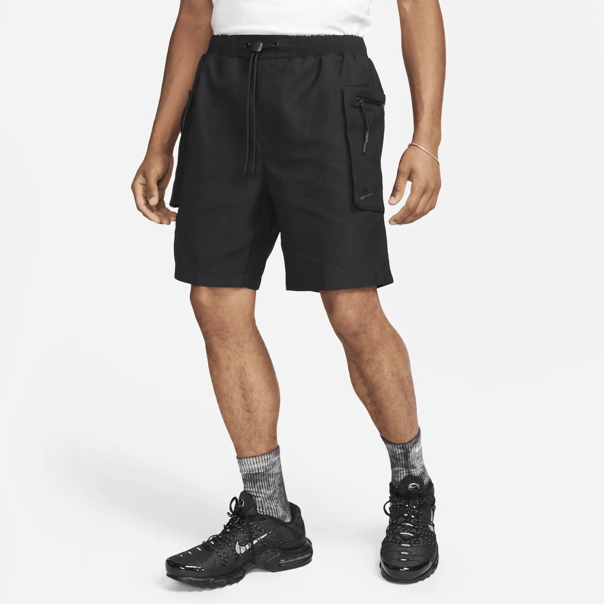 Shorts Nike Sportswear Tech Pack Men's Woven Utility Shorts Black Xxxxl-T