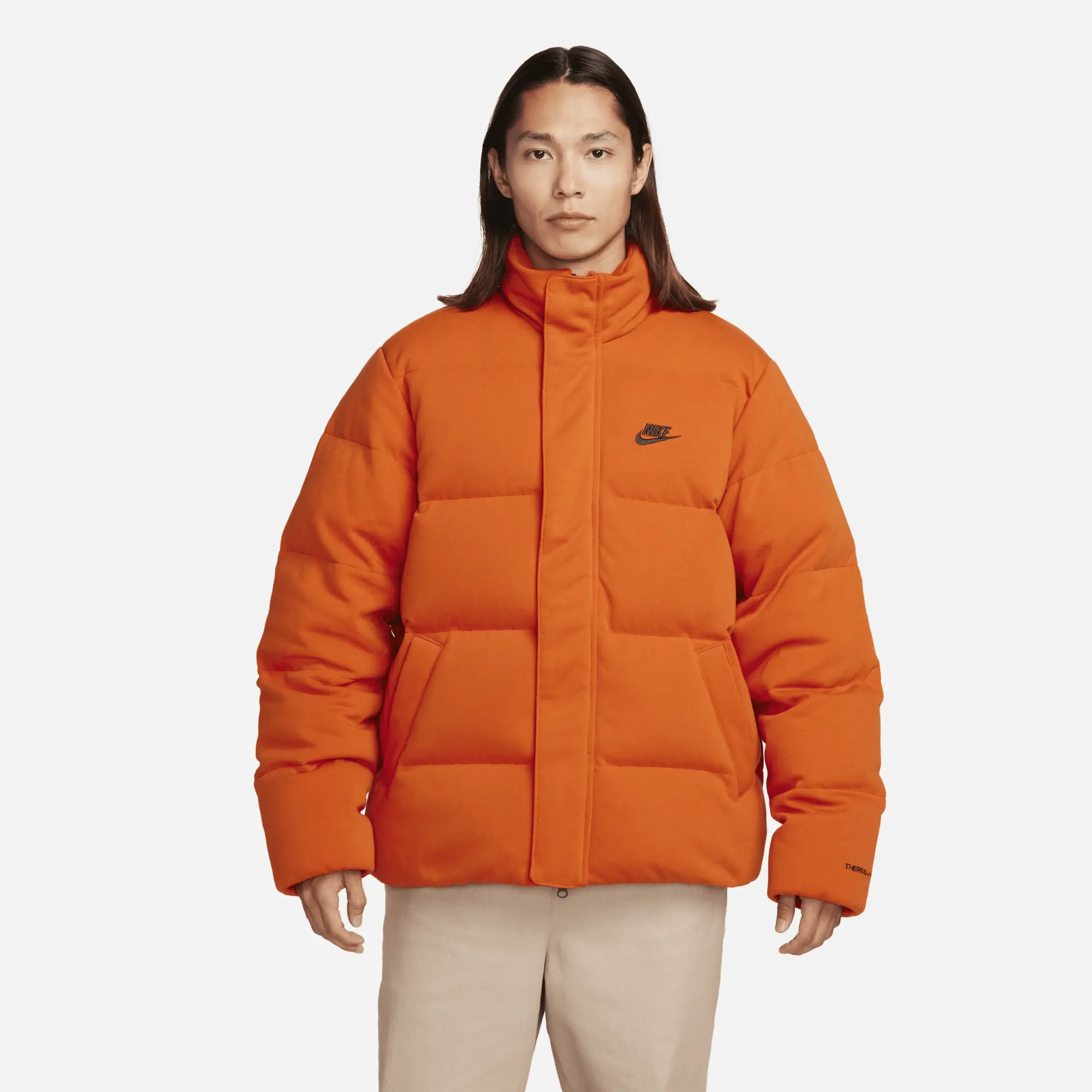 Nike oversized puffer jacket sale