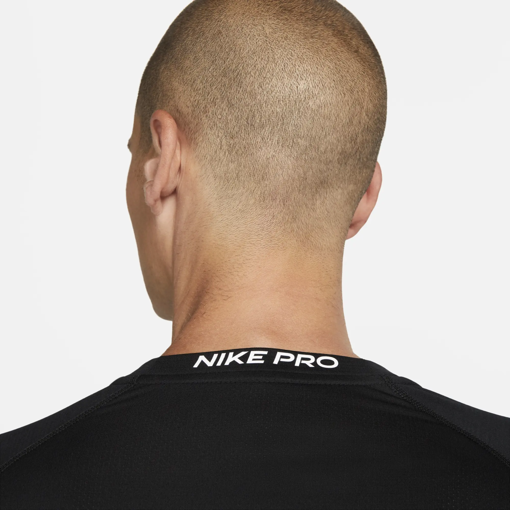 Nike Pro Warm Men's Long-Sleeve Top - Black - Recycled Polyester Minimum