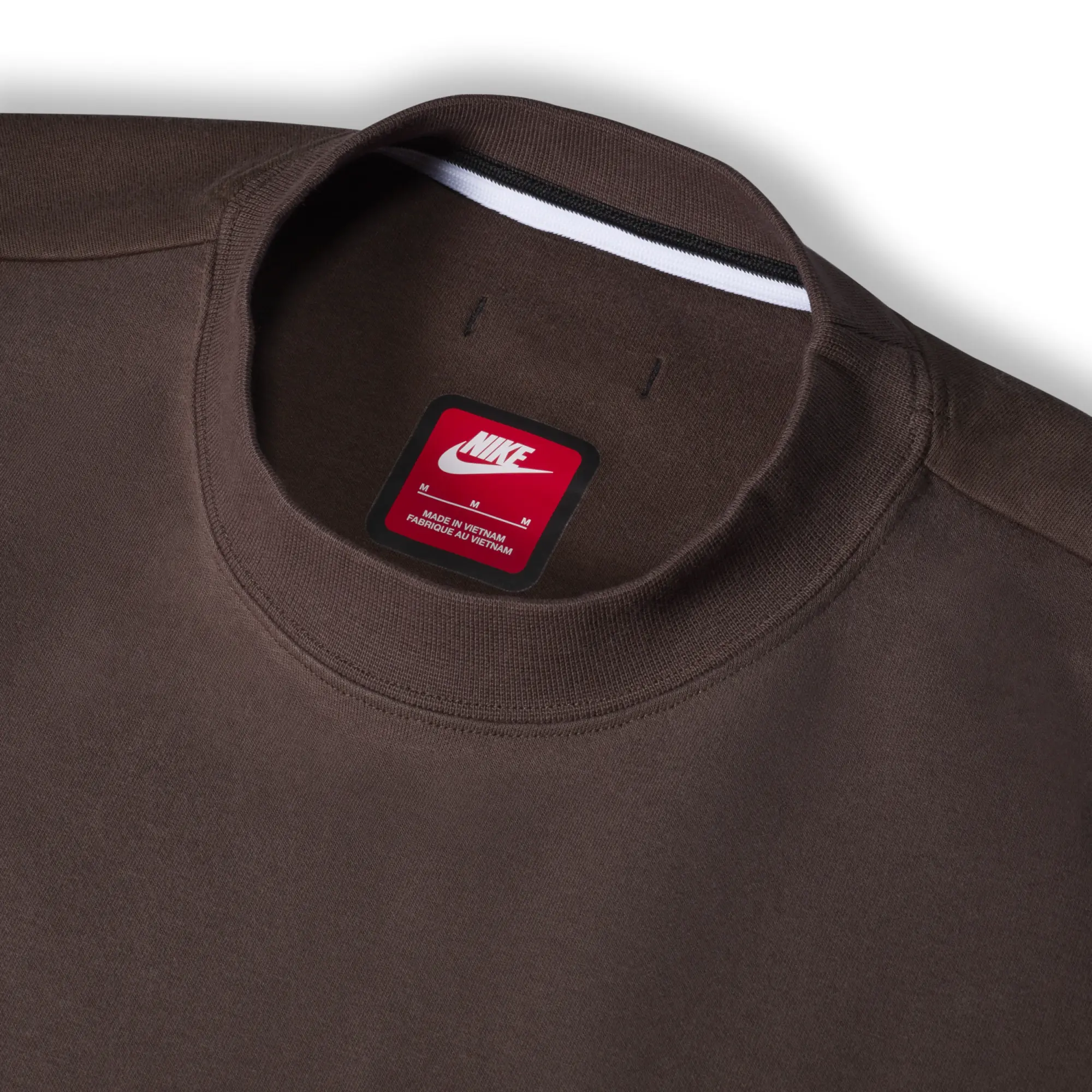 Nike Men's Tech Fleece Short Sleeve T-shirt Baroque Brown