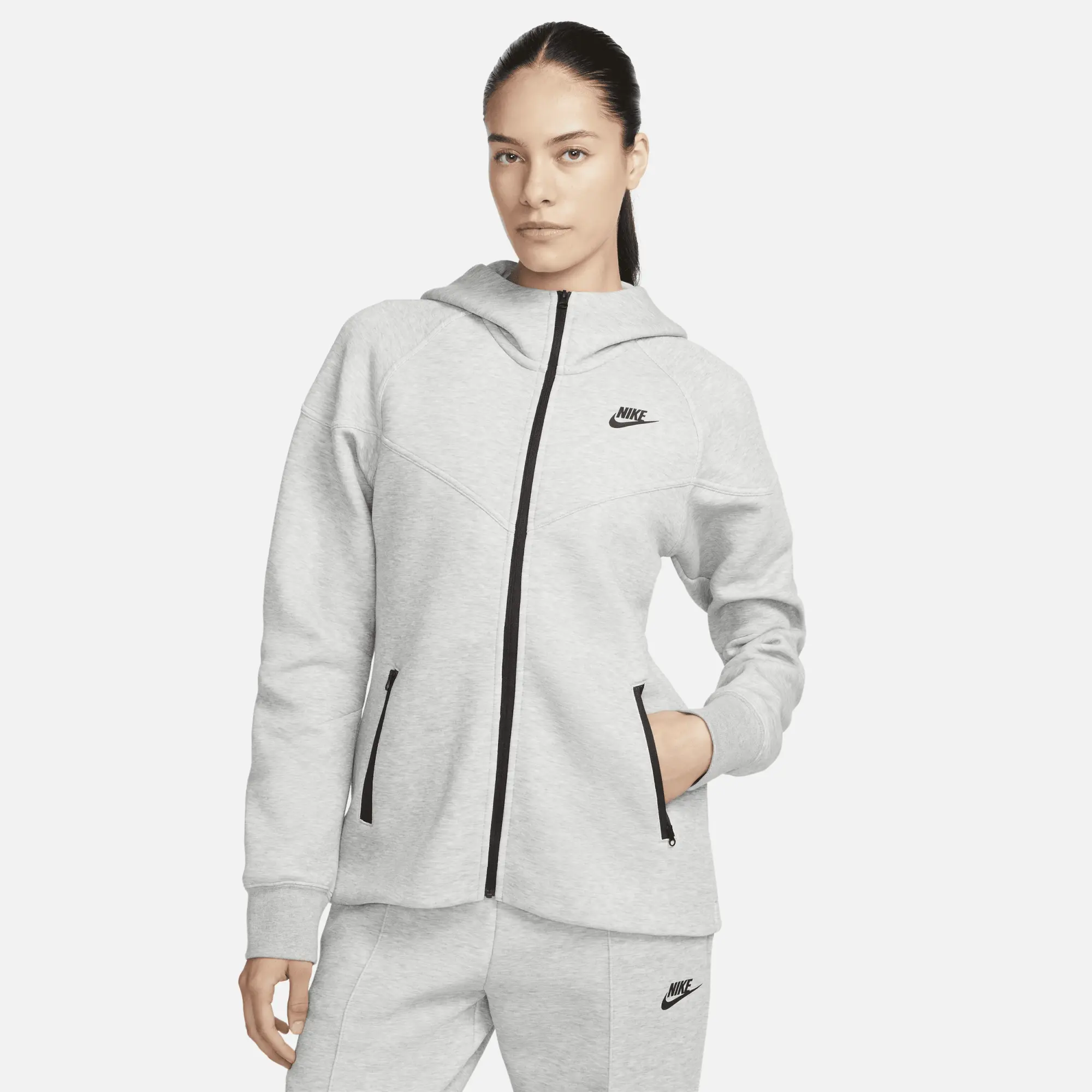 Nike Hoodie Nsw Tech Fleece 24 Windrunner - ['Grey']