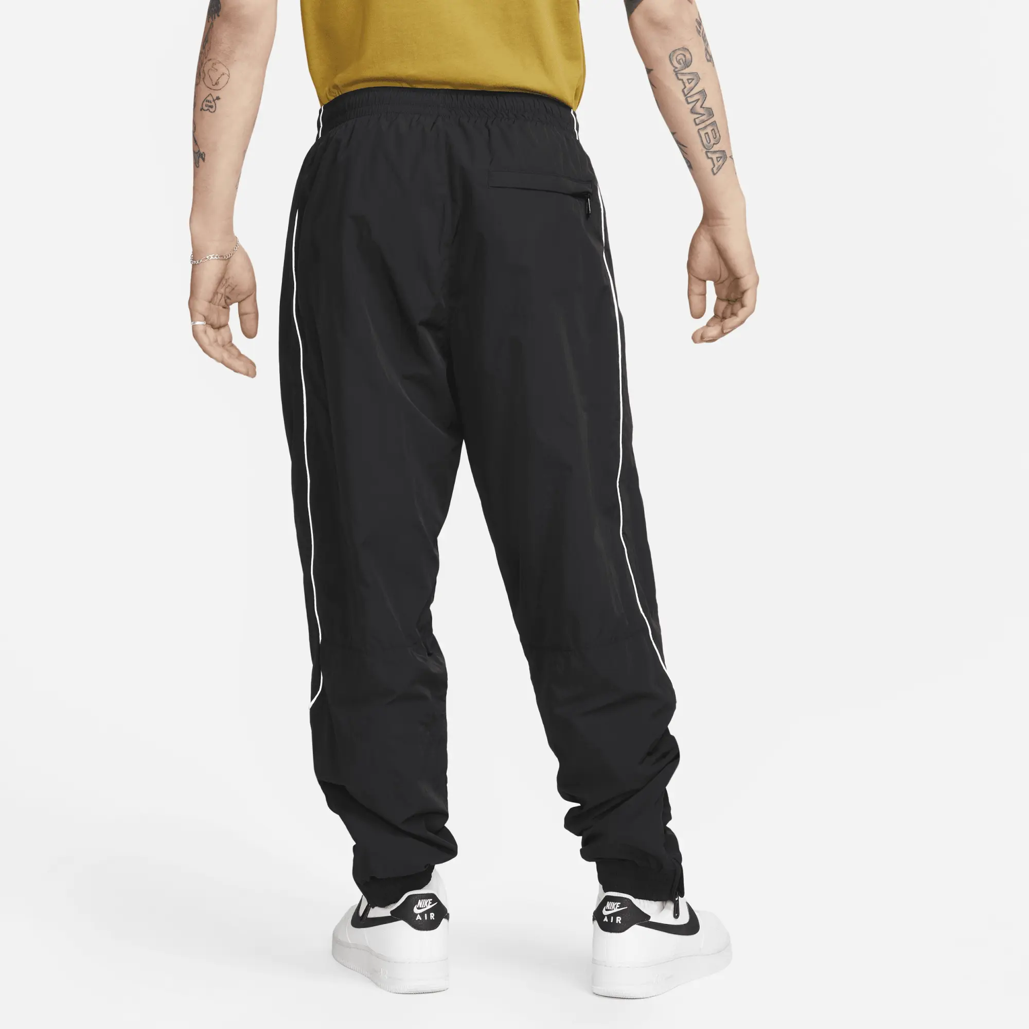 Nike Solo Swoosh Men's Tracksuit Bottoms - Black