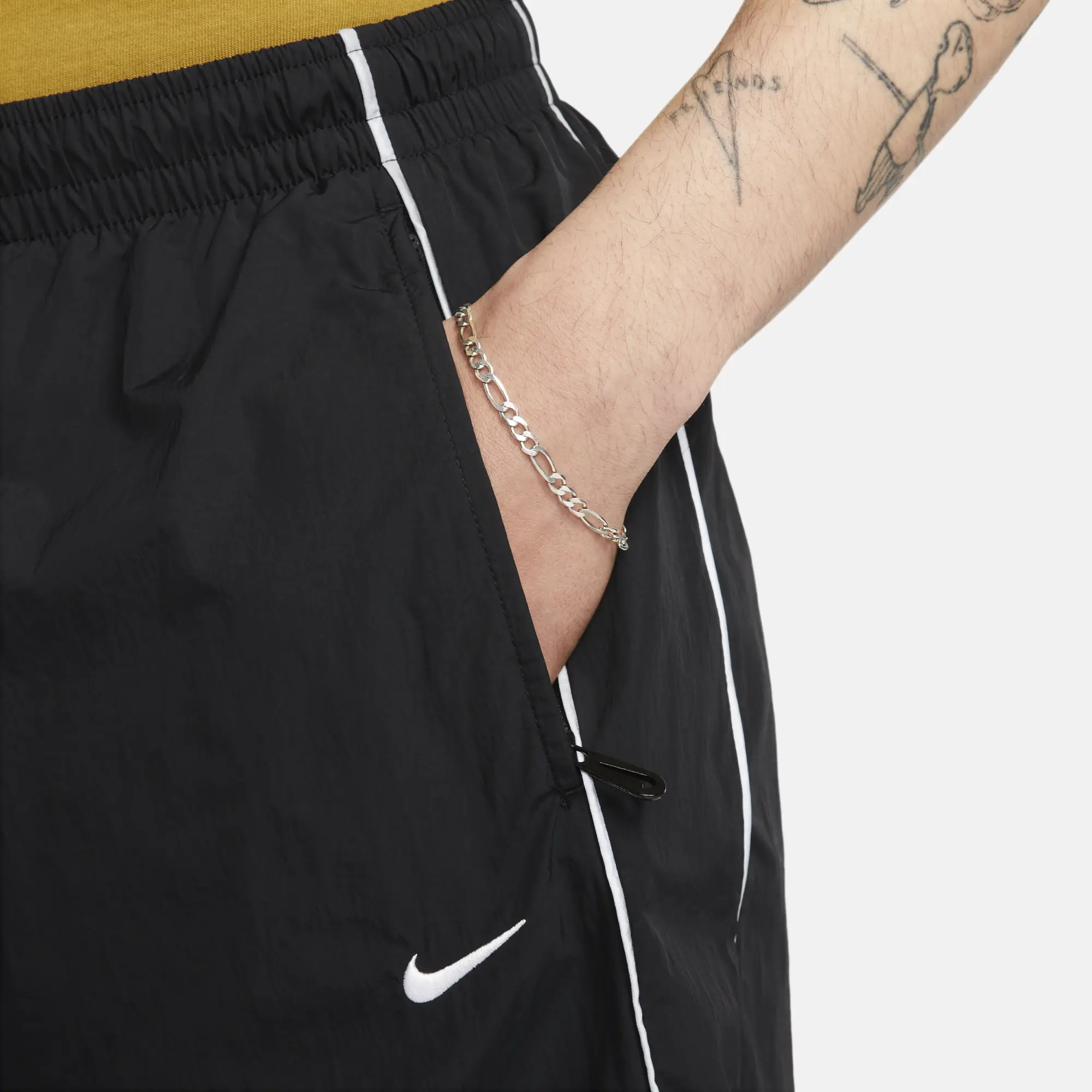 Nike Solo Swoosh Men's Tracksuit Bottoms - Black