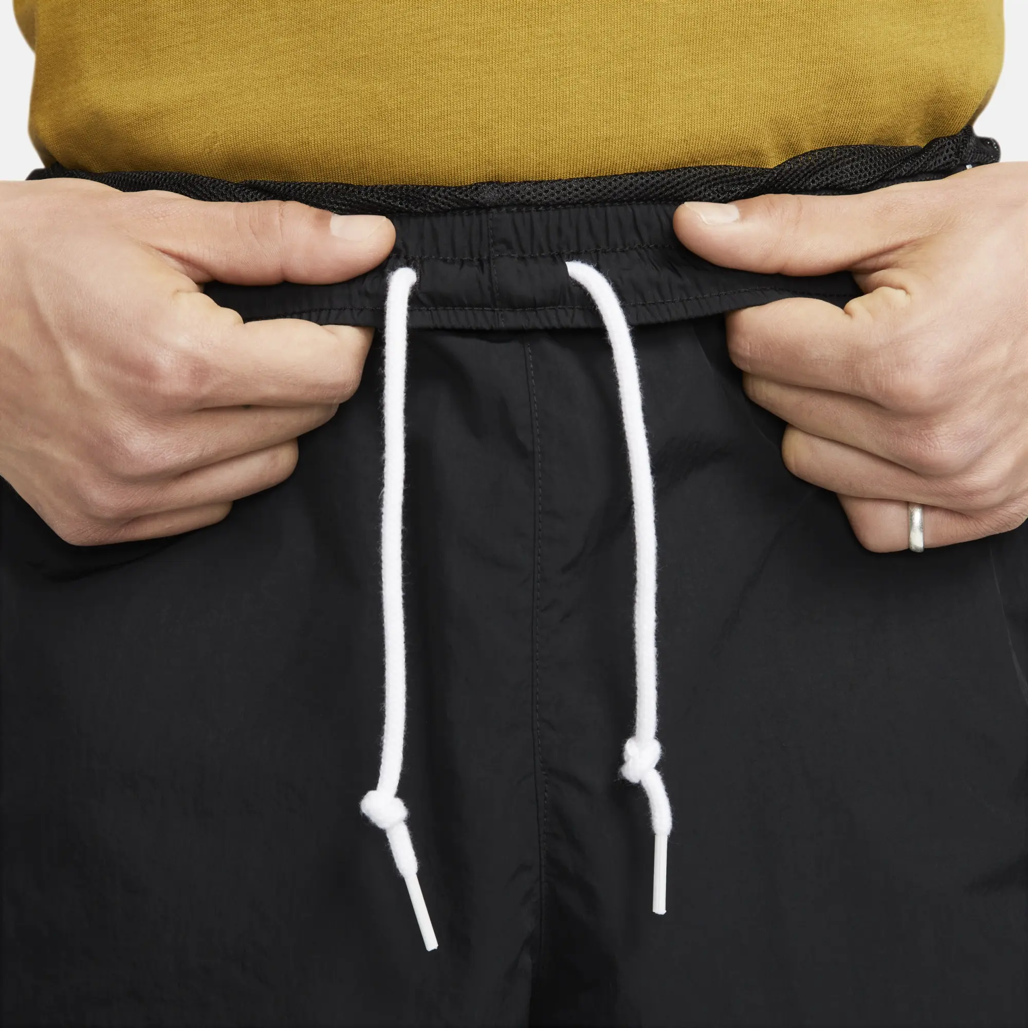 Nike Solo Swoosh Men's Tracksuit Bottoms - Black