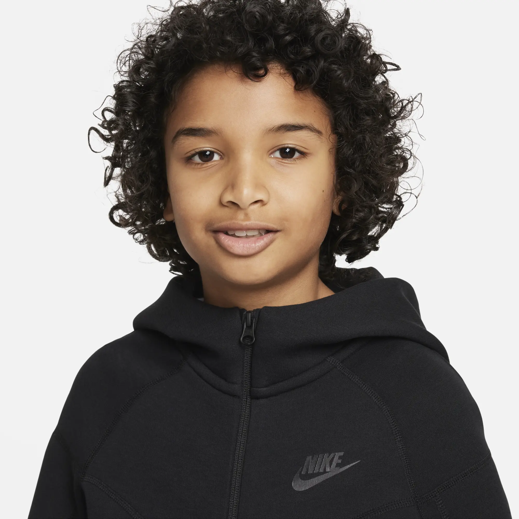 Nike Sportswear Older Kids Tech Fleece Full Zip Hoodie 8 15Y