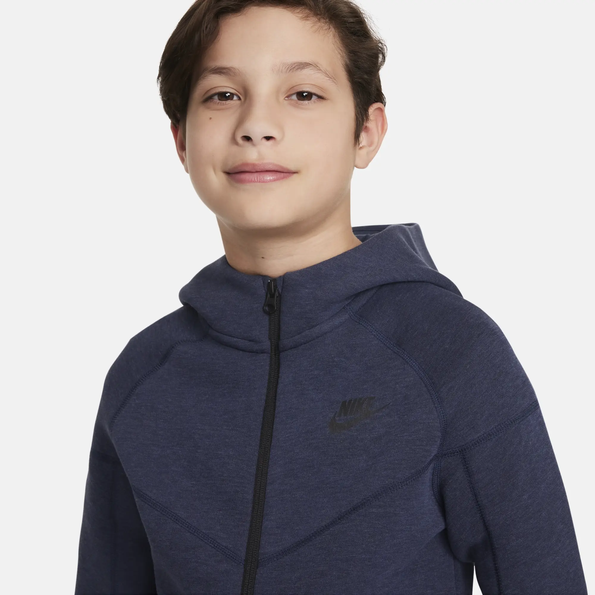 Nike Sportswear Older Kids Tech Fleece Full Zip Hoodie 8 15Y