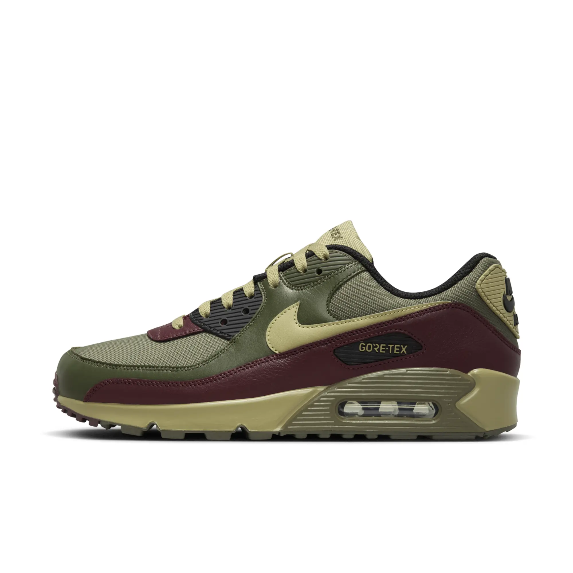 Nike Air Max 90 Gore-Tex Trainers In Khaki Multi-Green