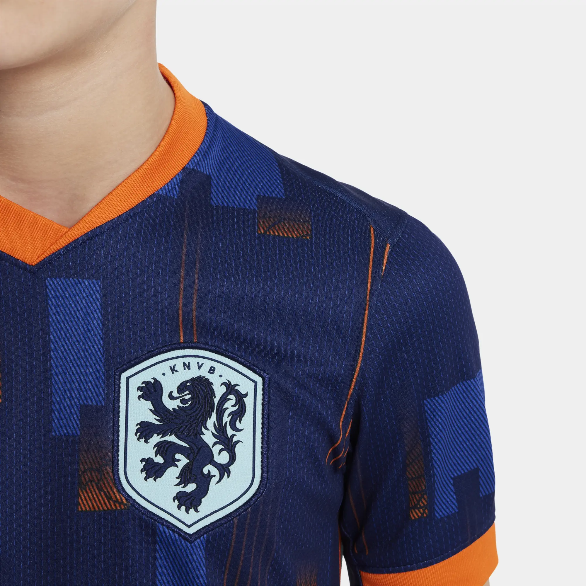 Nike Netherlands Kids SS Away Shirt 2024