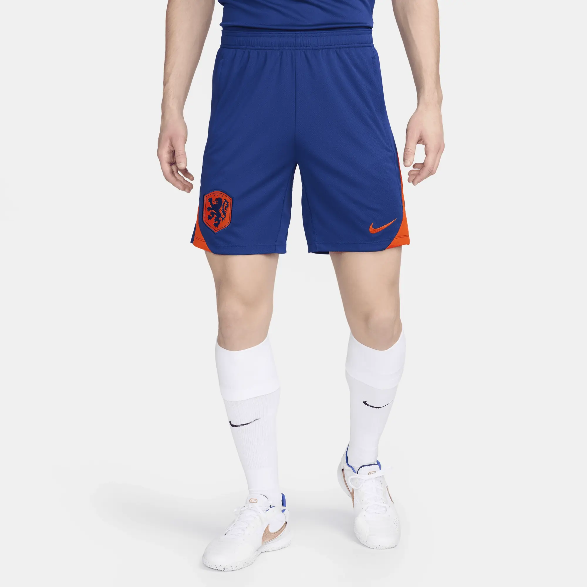 Nike Men's Dri FIT Football Knit Shorts Netherlands Strike