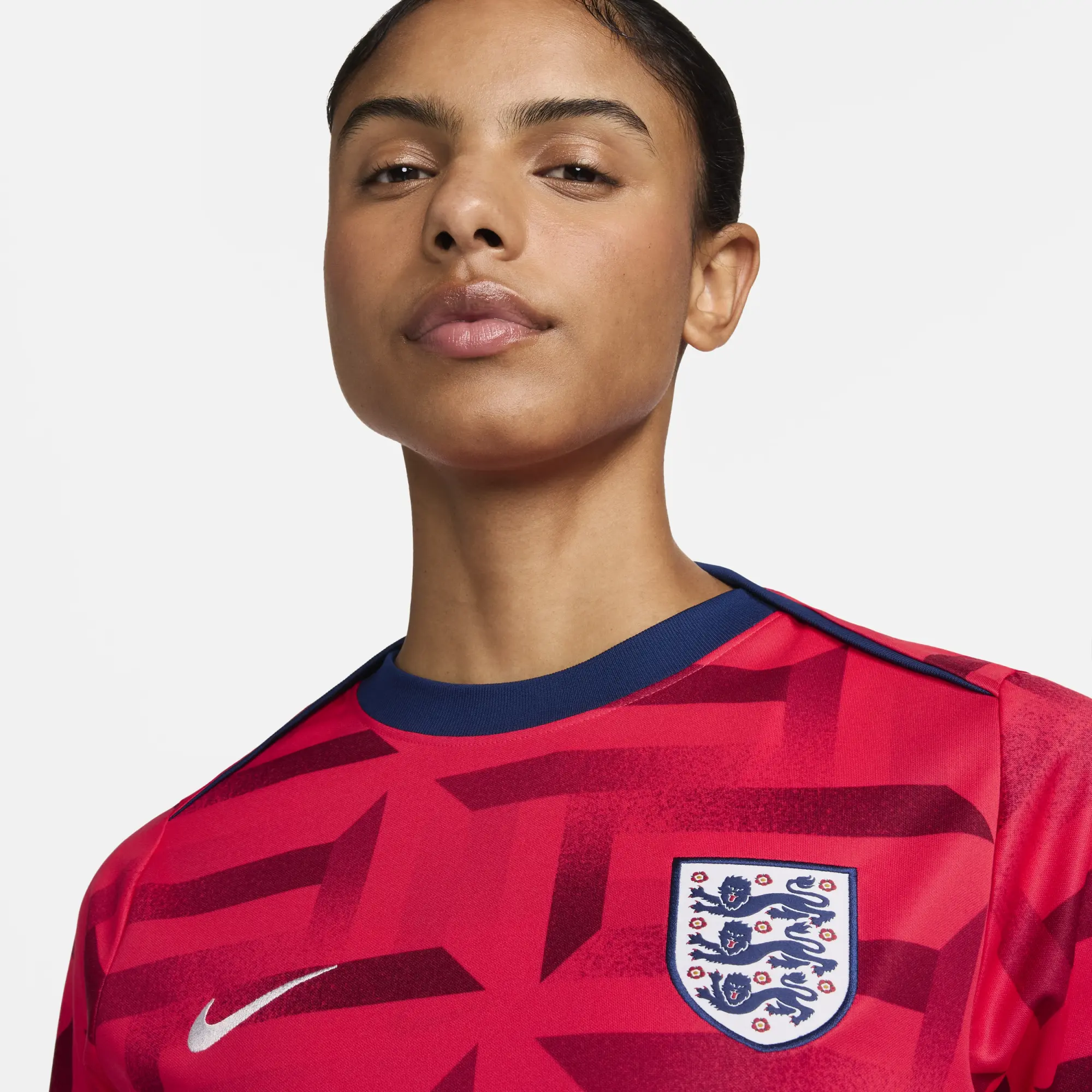 Nike England Womens SS Pre-Match Home Shirt 2024