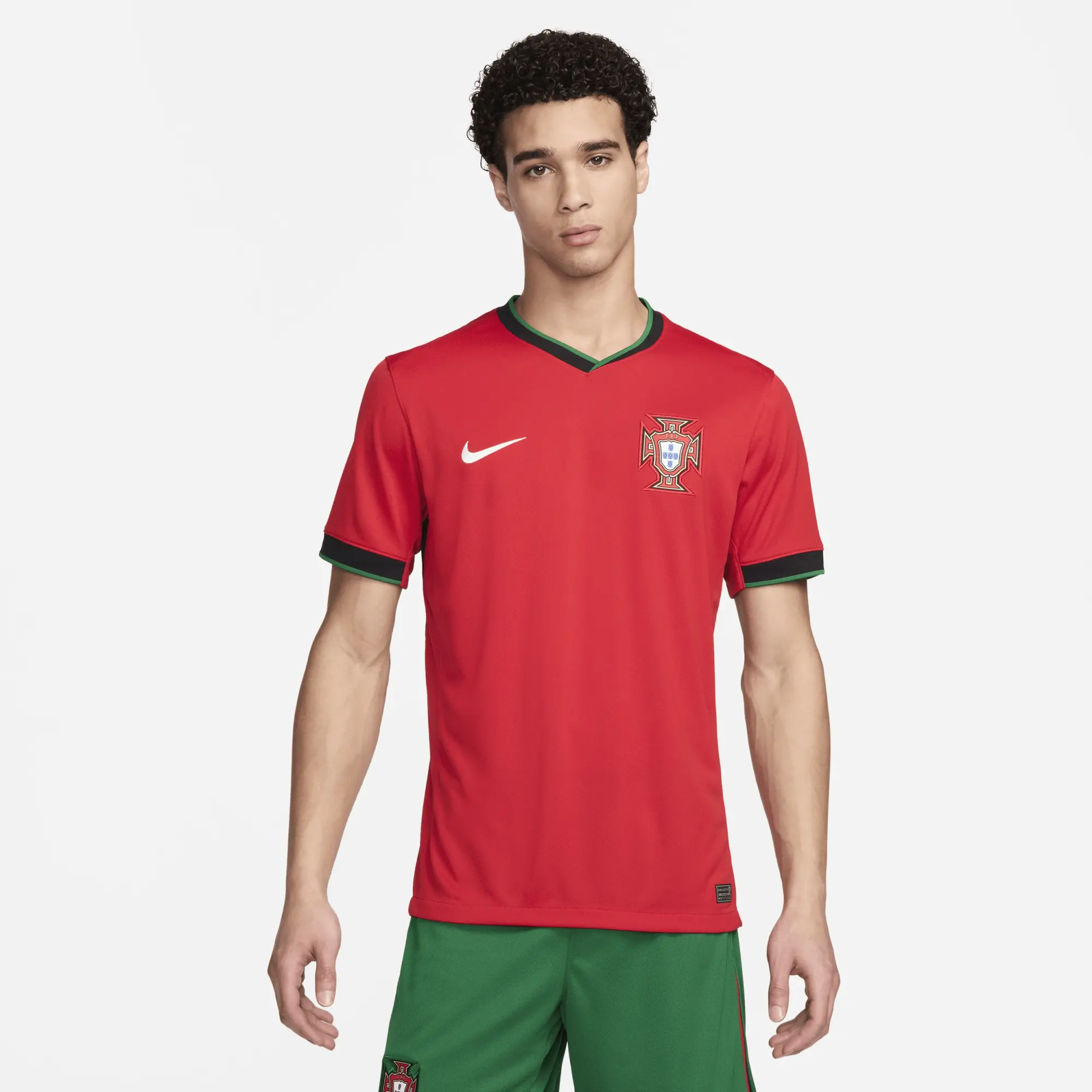 Nike Portugal Mens SS Home Shirt 2024