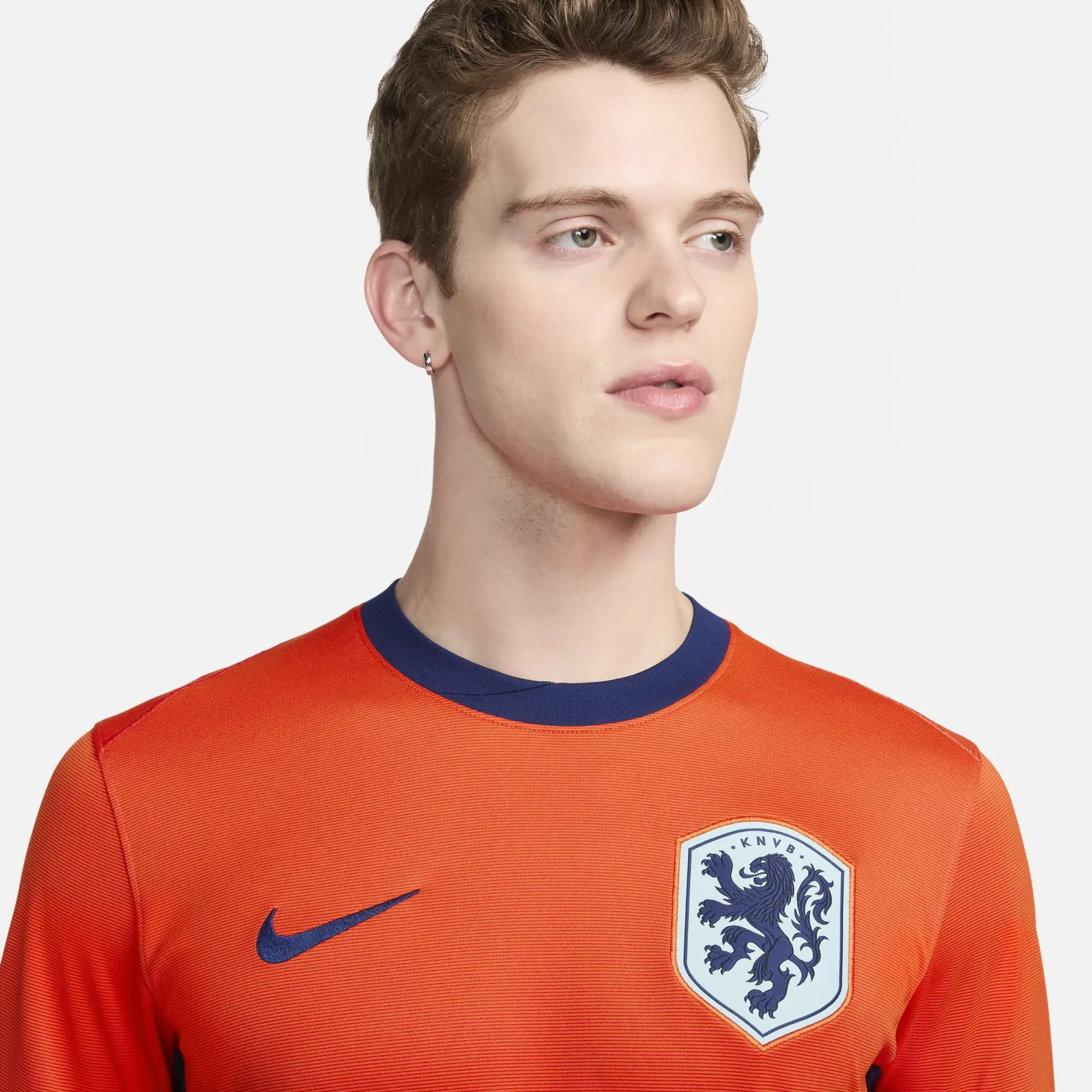 Nike Netherlands 2024 Dri FIT Stadium SS Home Shirt