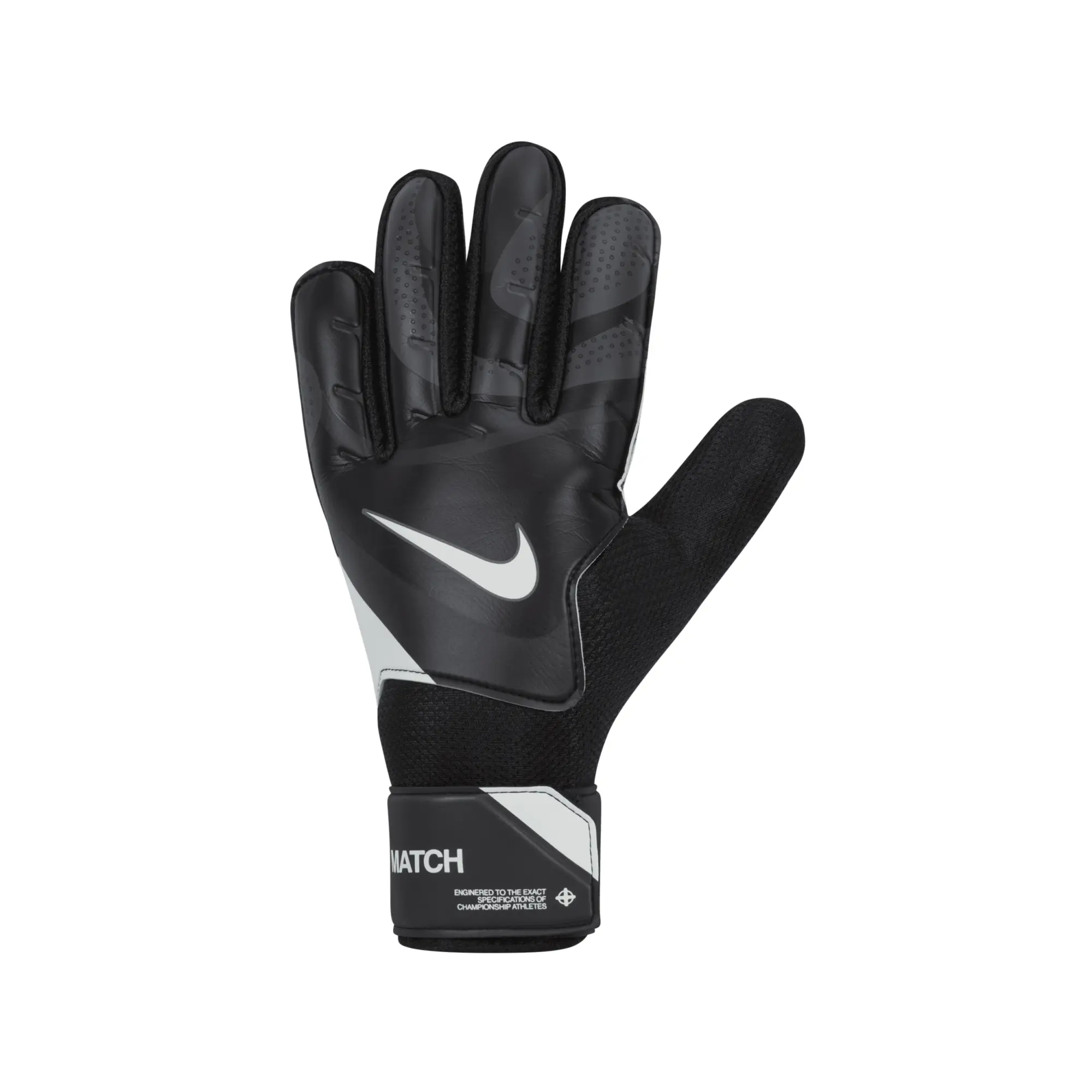 Nike Match Football Goalkeeper Gloves - Black