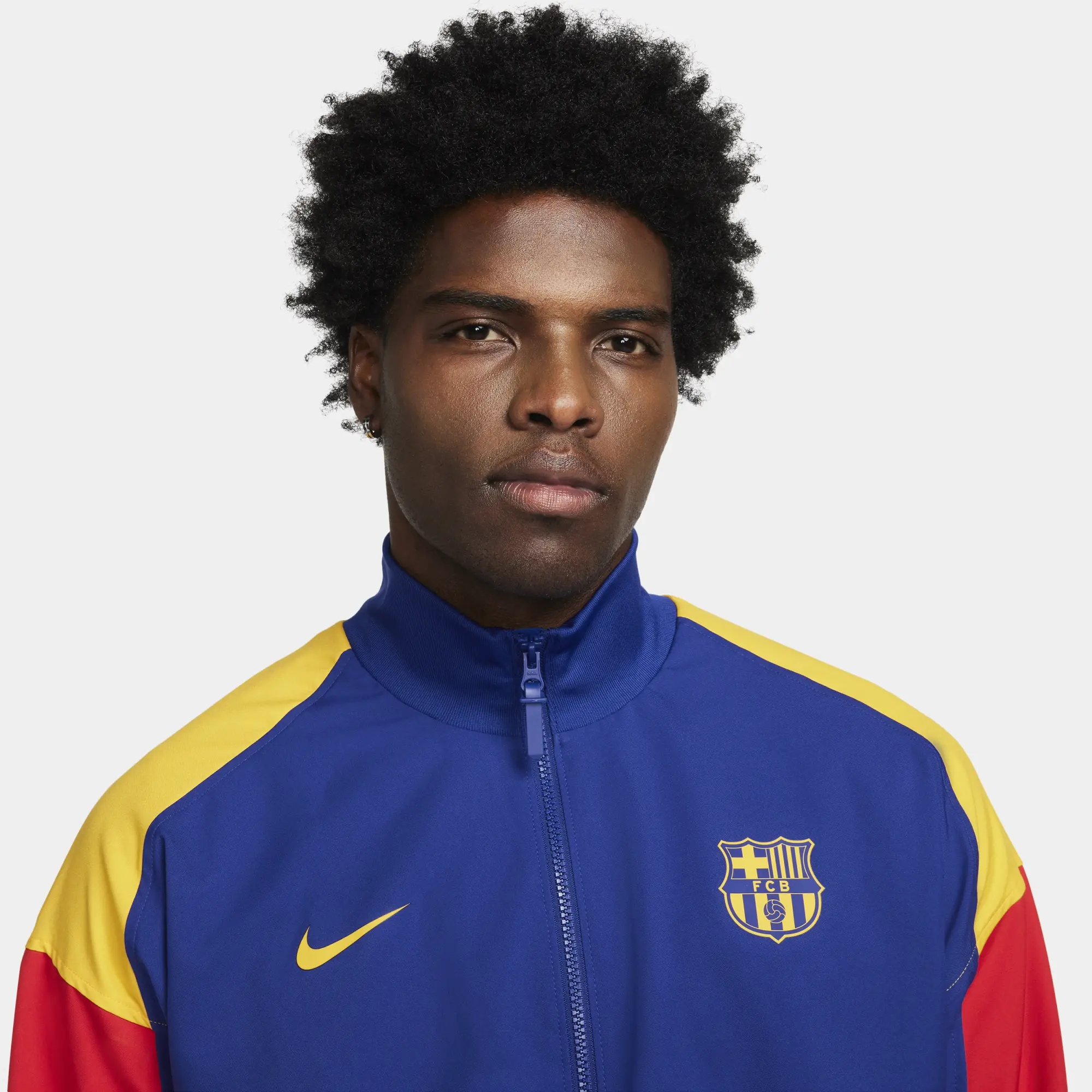 Nike Barcelona Chinese New Year Anthem Jacket - Deep Royal/University Gold - 2024