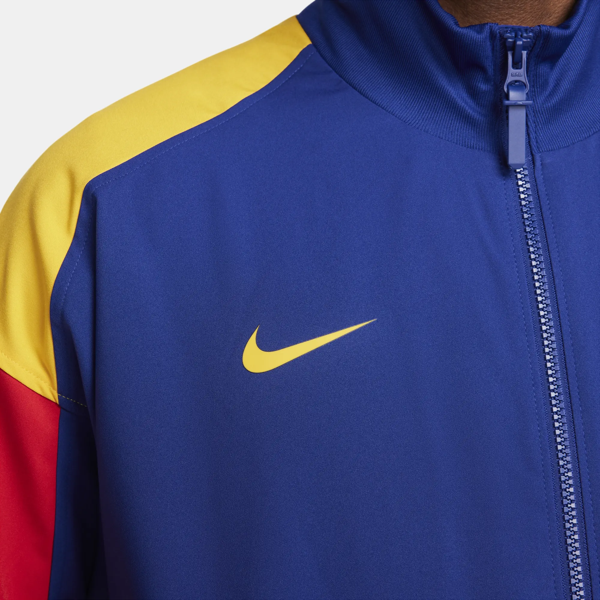 Nike Barcelona Chinese New Year Anthem Jacket - Deep Royal/University Gold - 2024