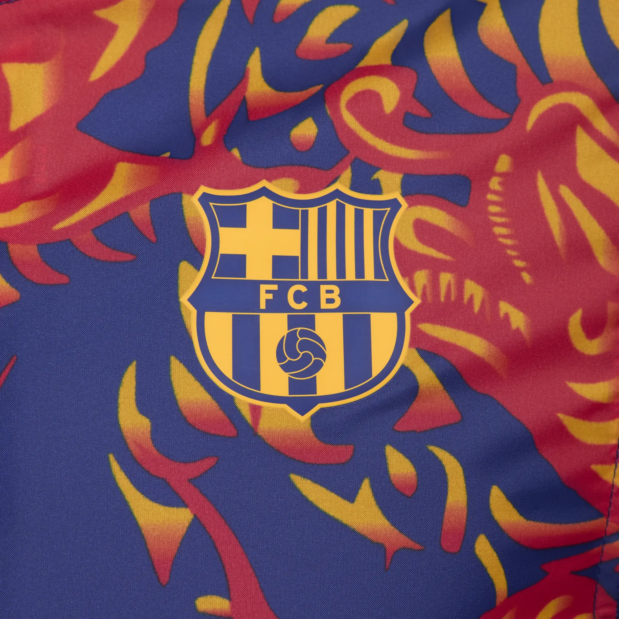 Nike Barcelona Tracksuit Nsw Woven Drack Pack Bcn - Deep Royal Blue/Noble Red/University Gold - ['Blue', 'Red']