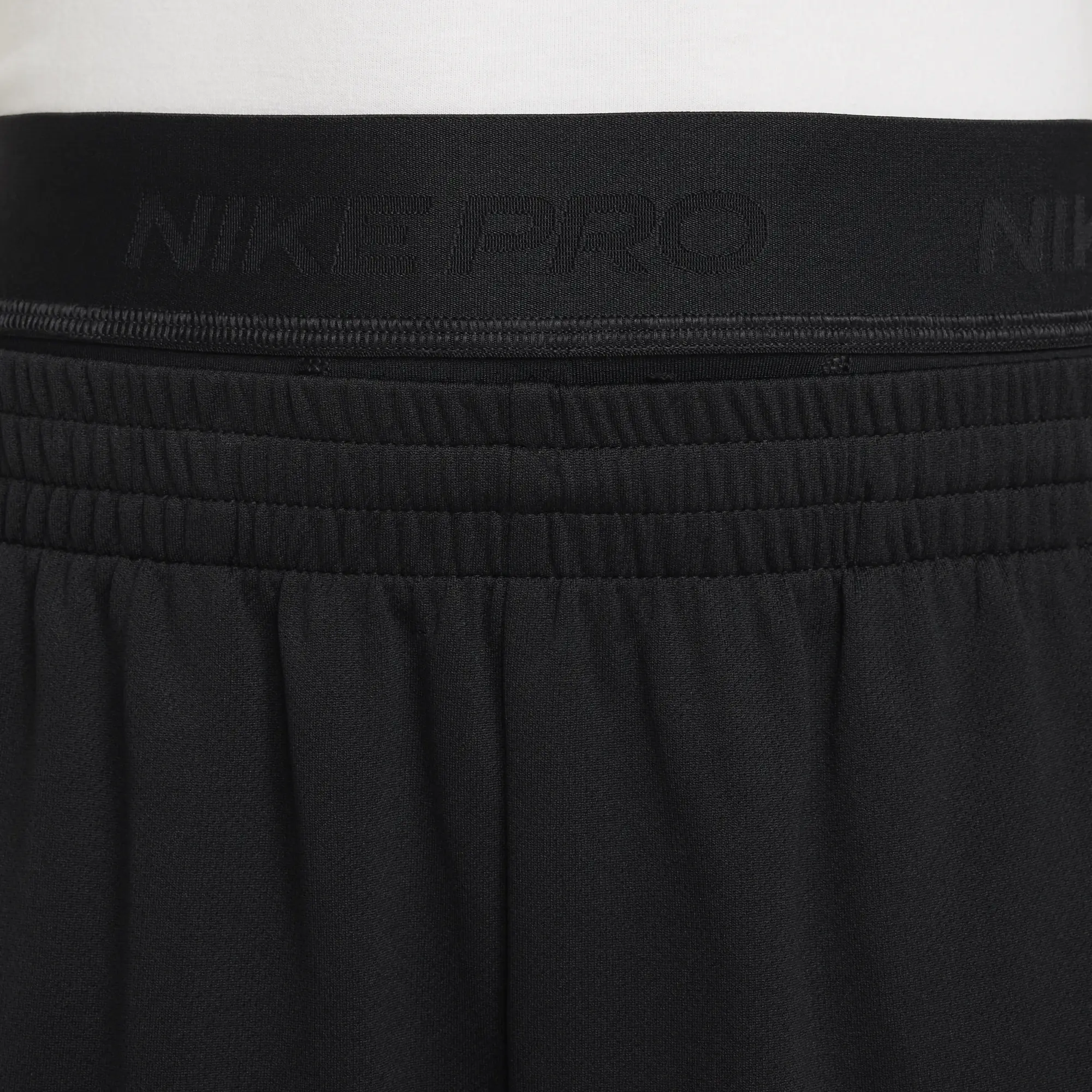 Nike Pro Dri-FIT Older Kids' (Boys') Tights - Black - Polyester/Elastane