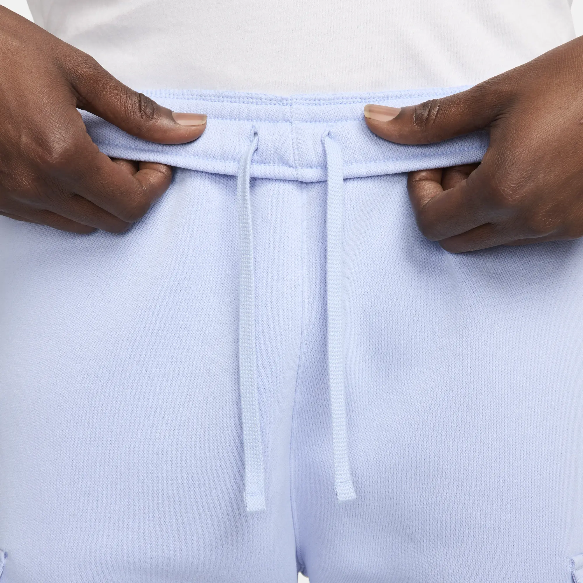FFF Club Fleece Men's Nike Football Cargo Pants - Blue - Cotton/Polyester