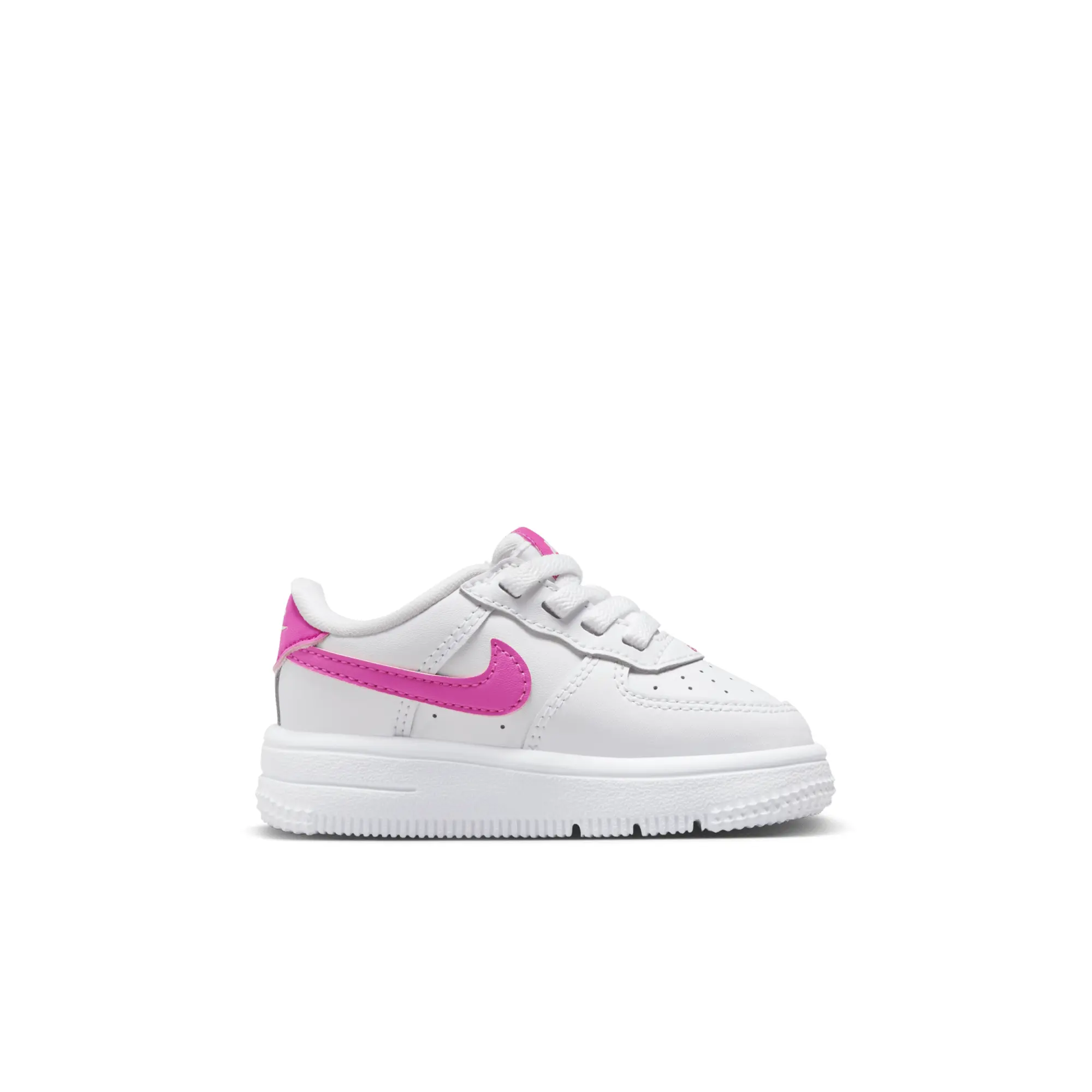 Nike Nursery Air Force 1 Low Easy On Trainer White Size 6.5 White FN0236 102 FOOTY.COM