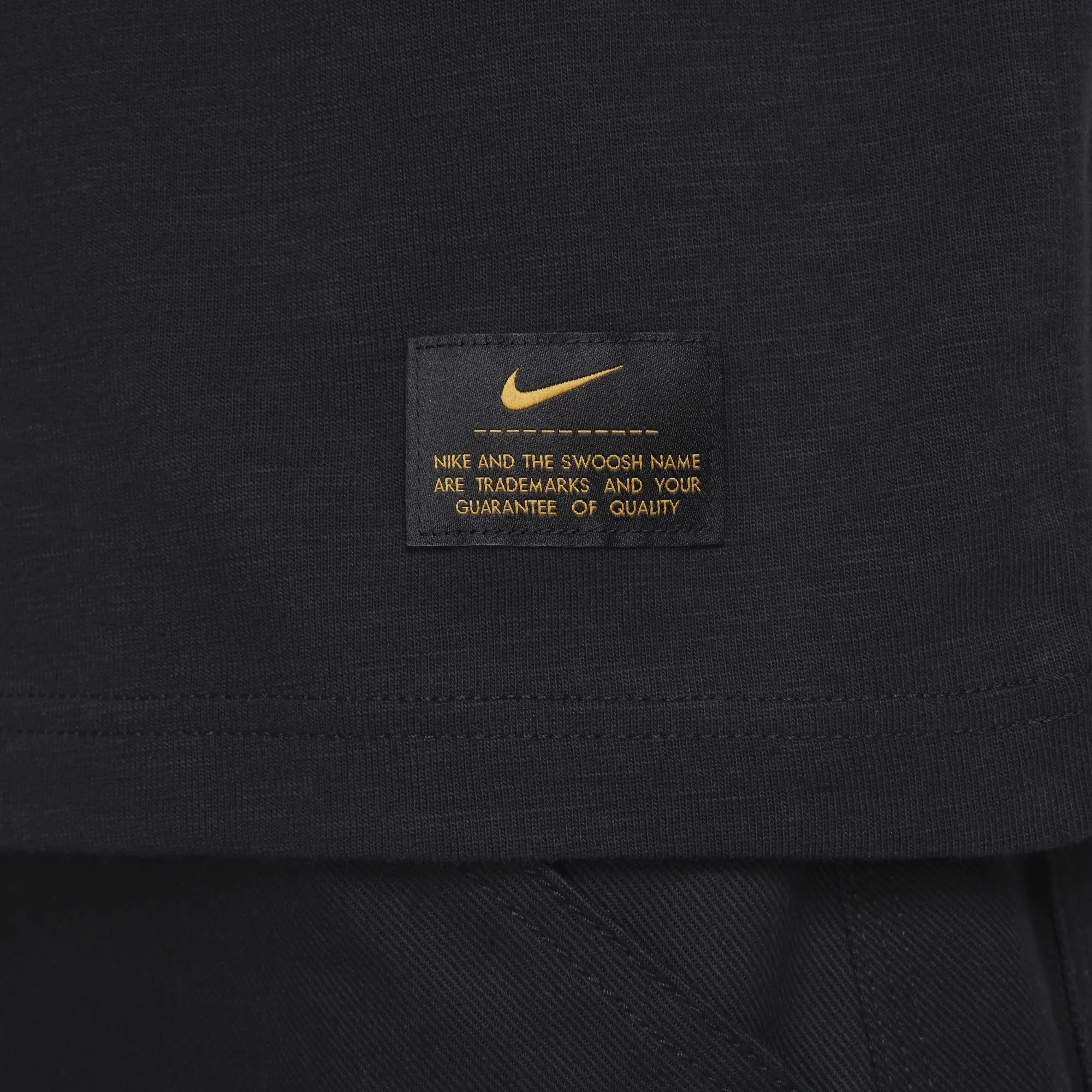 Nike Life Short-Sleeve Knit Top Men Shortsleeves Black