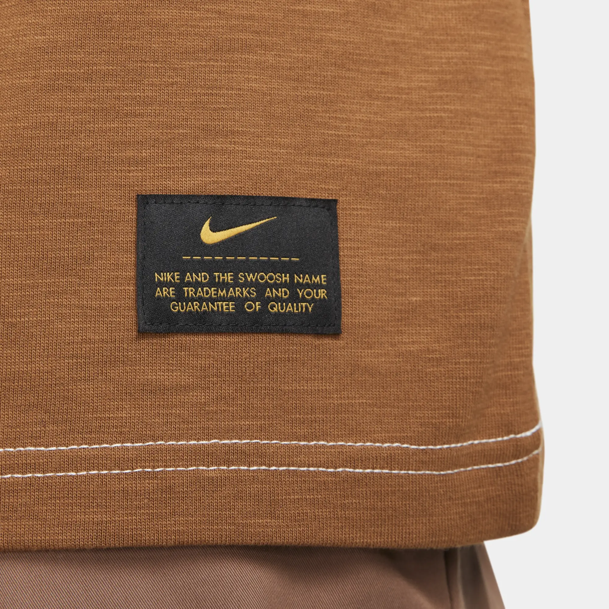 Nike Life Men's Short-Sleeve Knit Top - Brown