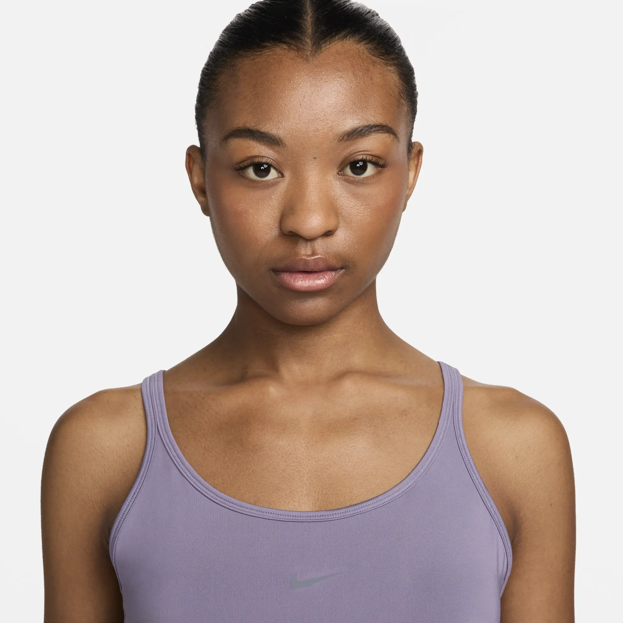 Nike One Training Dri-Fit Classic Strappy Tank Top In Purple-Blue