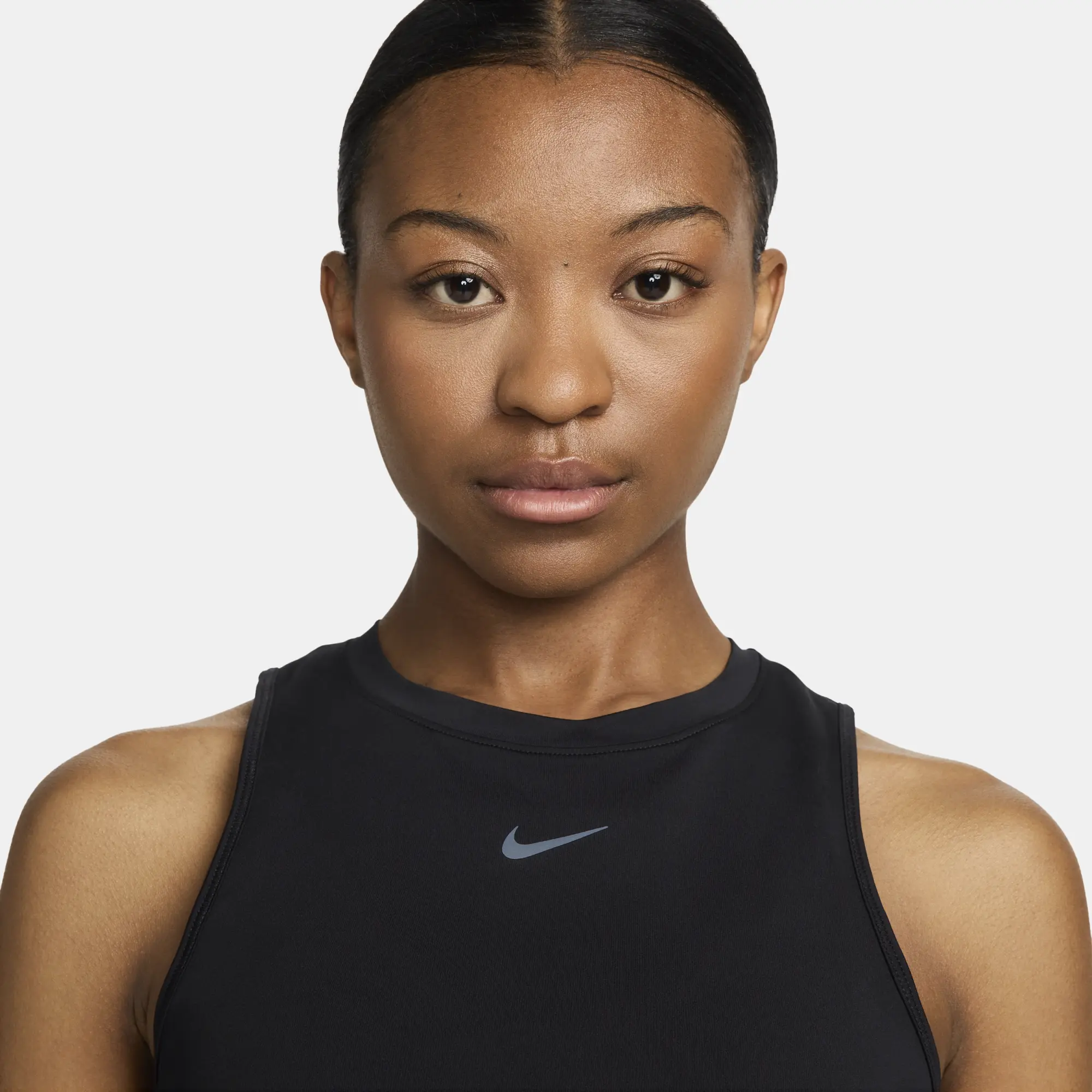 Nike One Classic Women's Dri-FIT Tank Top - Black - Polyester/Elastane