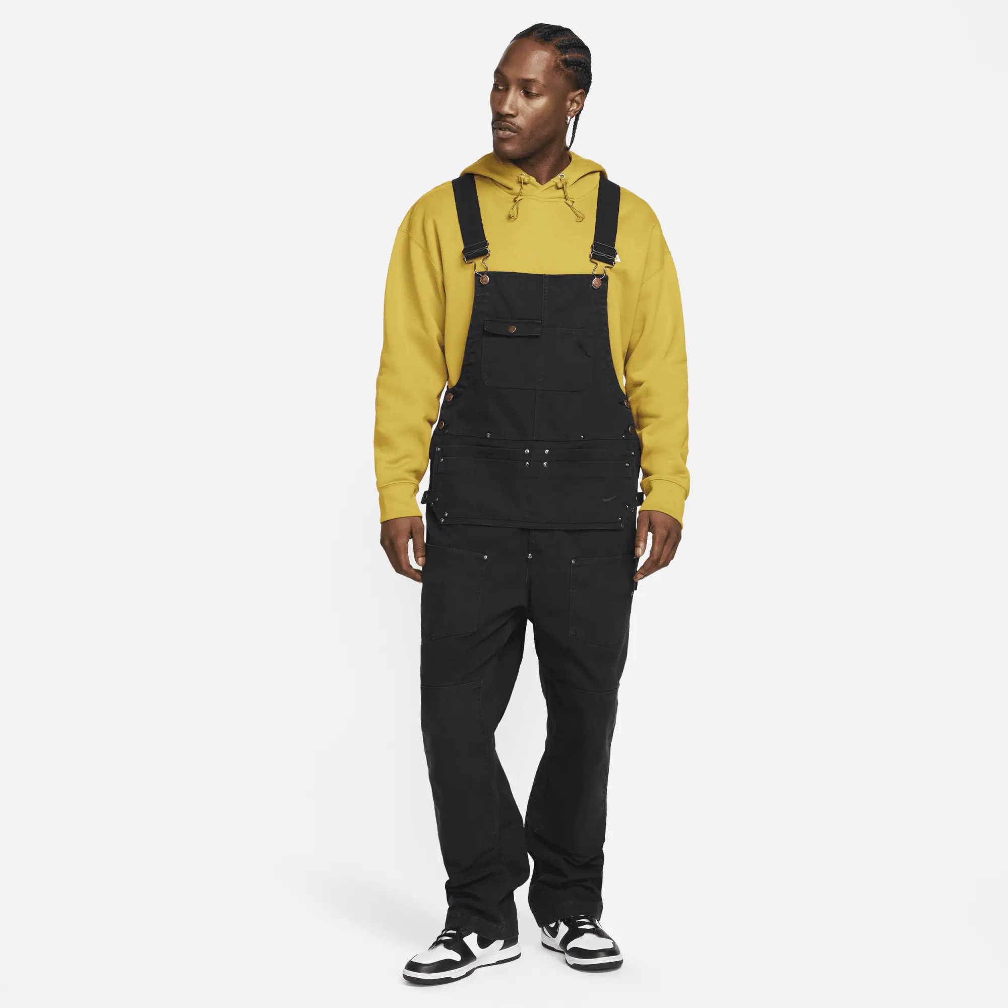 Nike Life Carpenter Overalls, Black