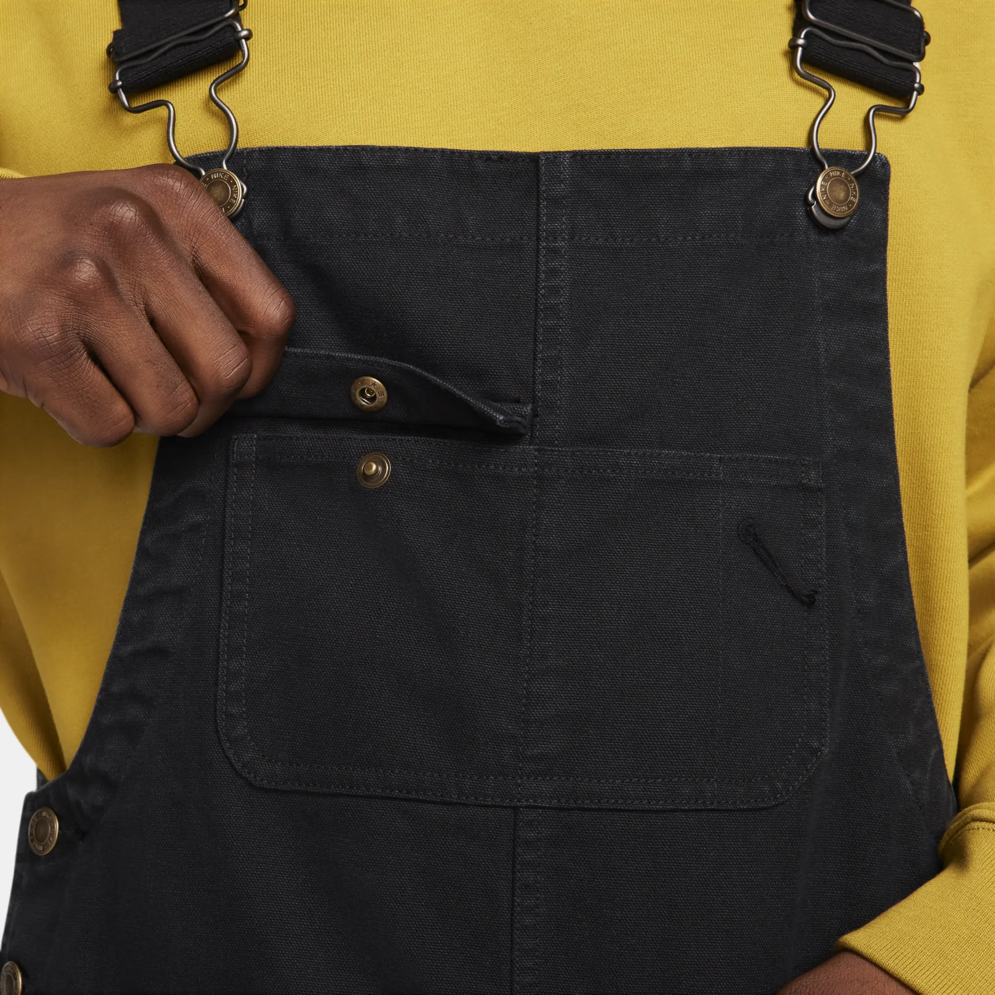 Nike Life Carpenter Overalls, Black