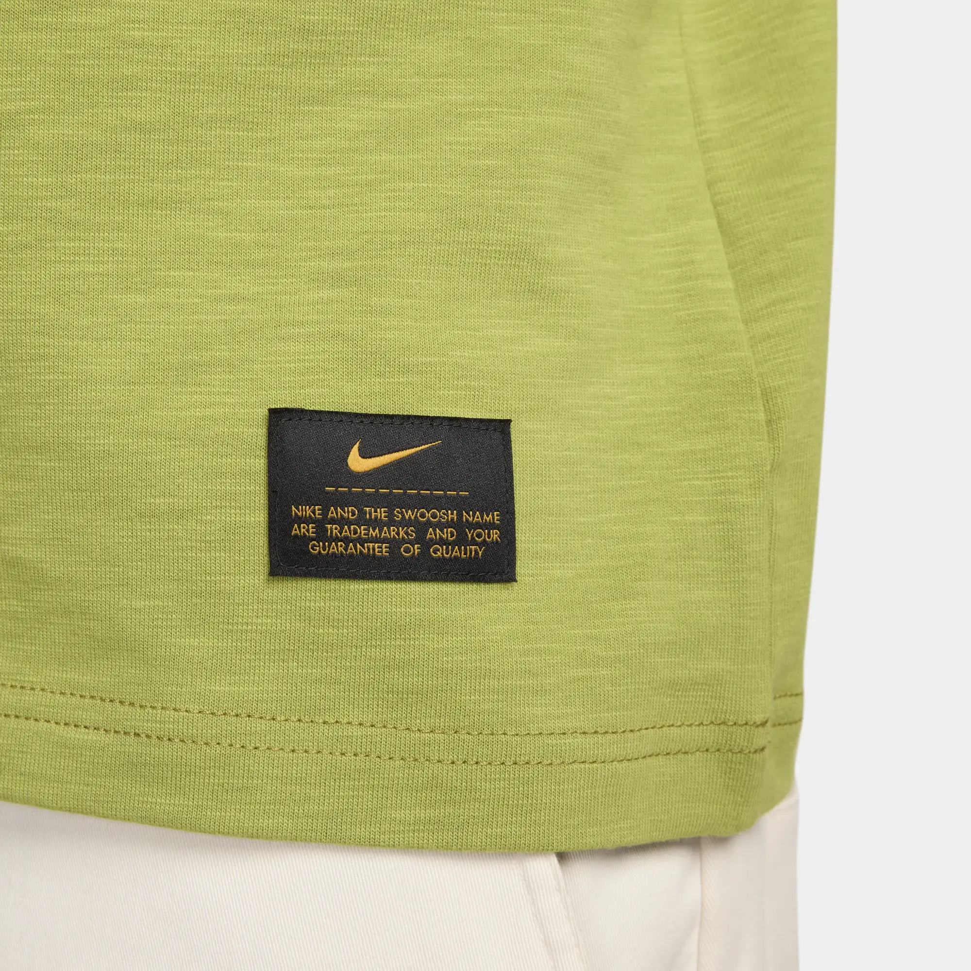 Nike Men's Life Short Sleeved Knit Pear/Pacific Moss