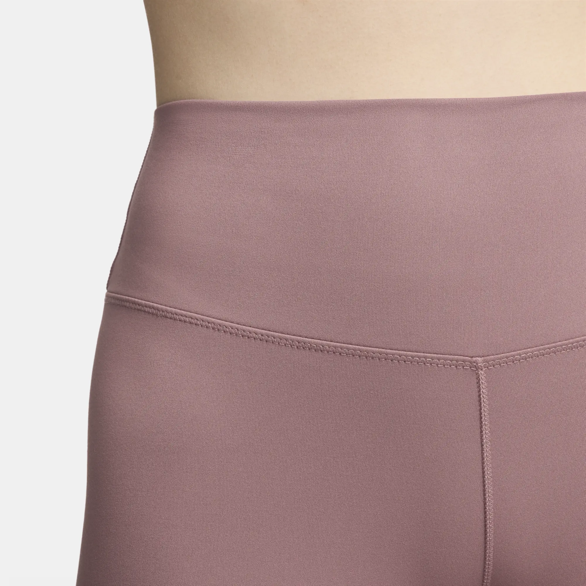 Nike One Training Dri-Fit High Rise 7/8 Leggings In Smokey Mauve-Brown