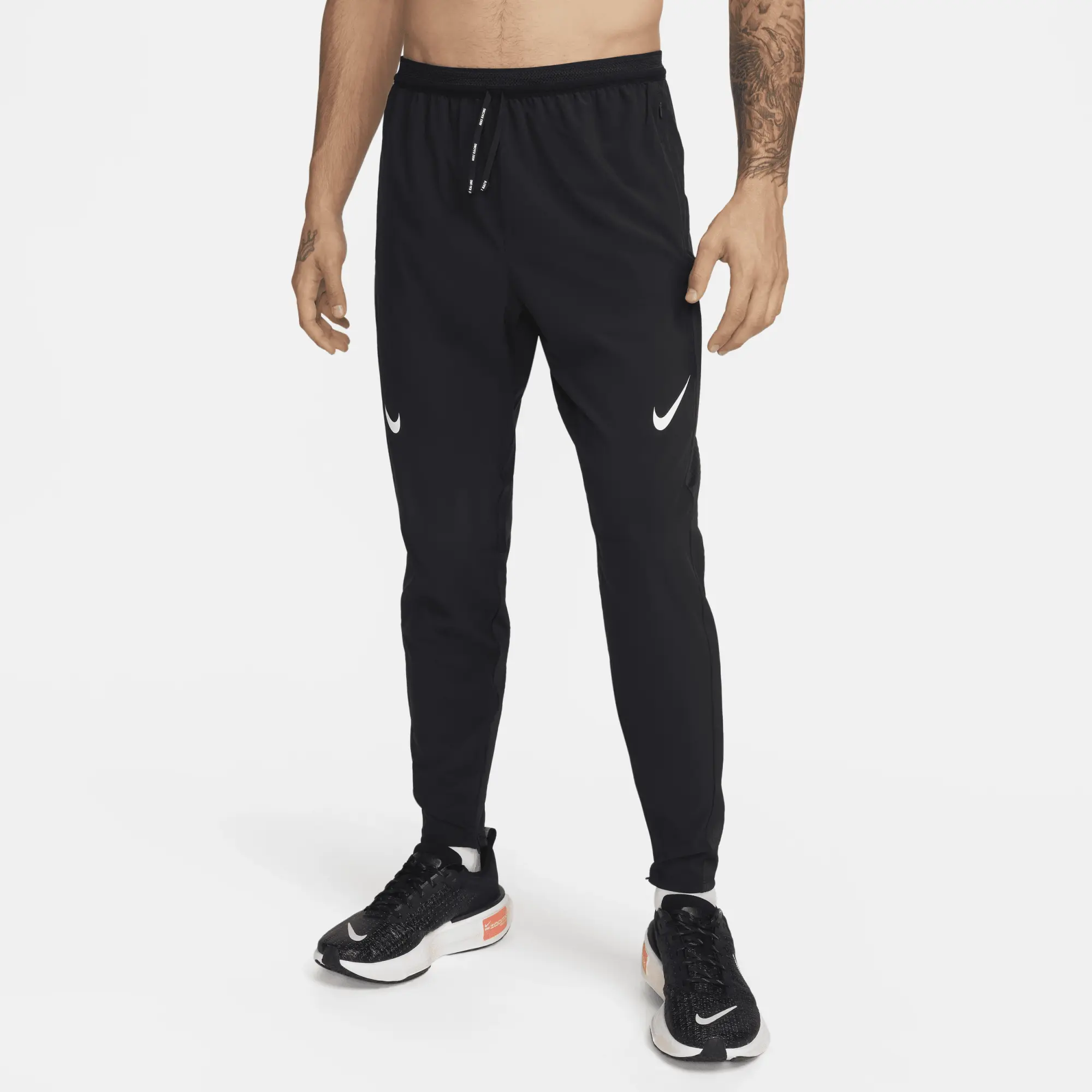 Nike AeroSwift Men's Dri-FIT ADV Running Trousers - Black - Recycled Polyester Minimum