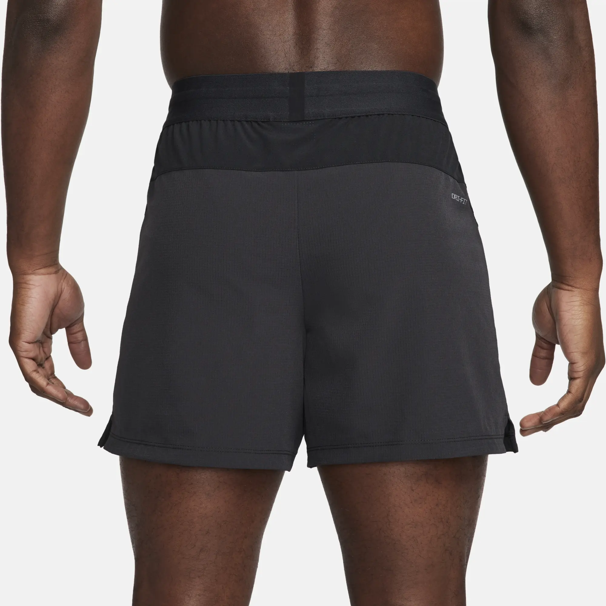 Nike Flex Rep Men's Dri-FIT 13cm (approx.) Unlined Fitness Shorts - Black - Polyester/Elastane
