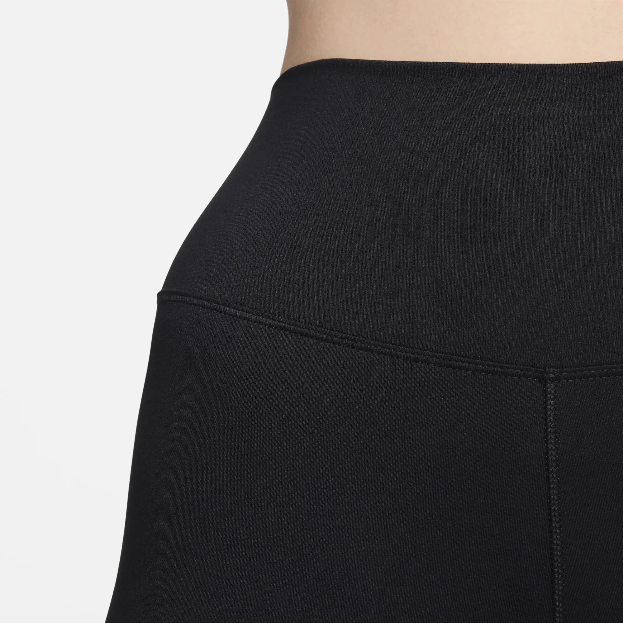 Nike One Women's High-Waisted Capri Leggings - Black - Polyester/Elastane