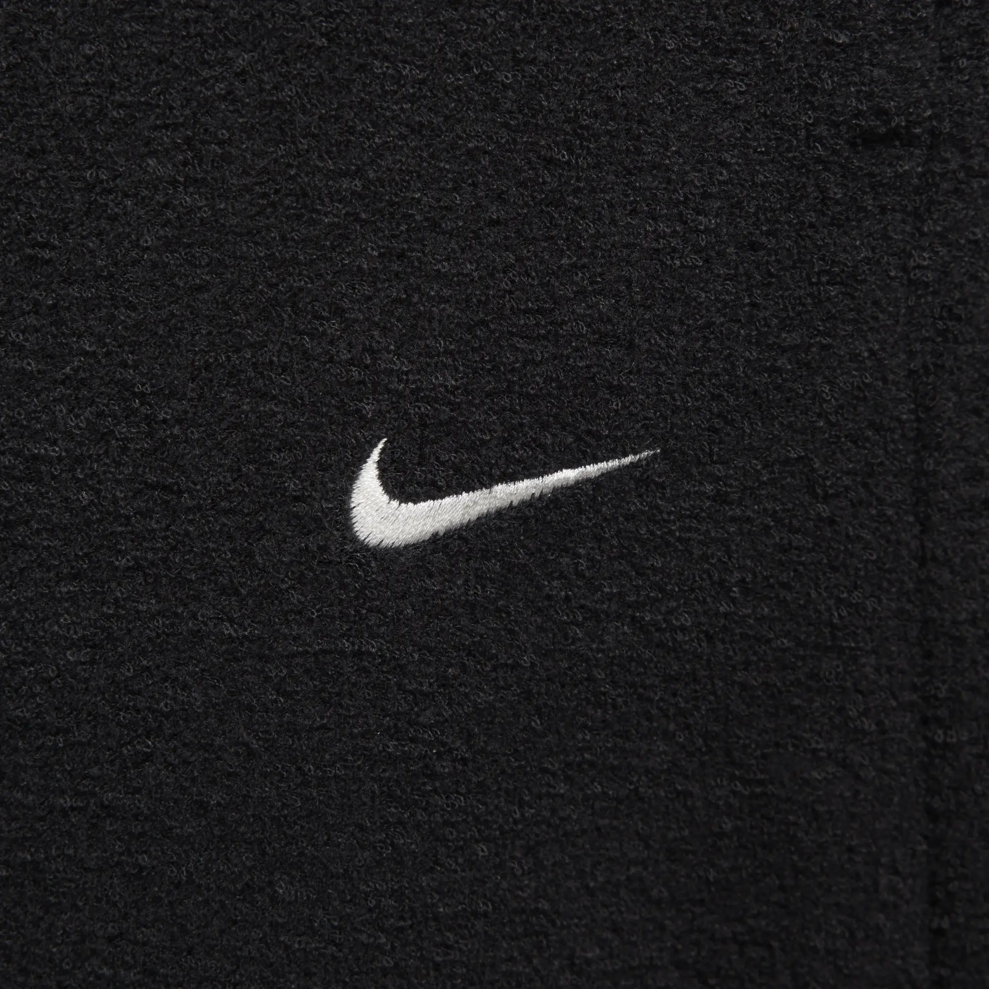 Nike Women's Sportswear Phoenix Plush Wide-Leg Fleece Trousers - Black/Sail -  Size: XS