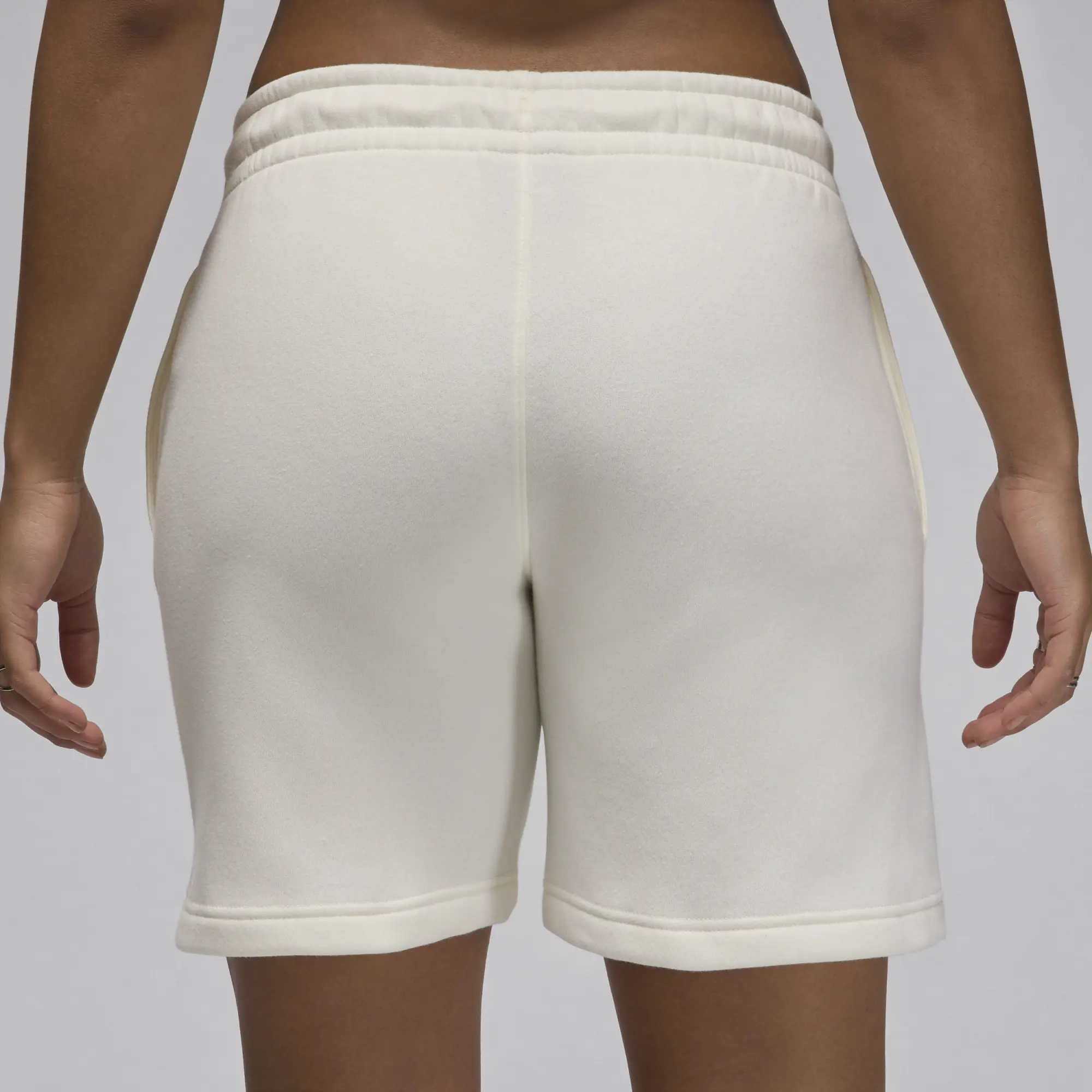 Nike Jordan Jordan Womens Brooklyn Fleece 2 Short - Beige - Size XL - Beige