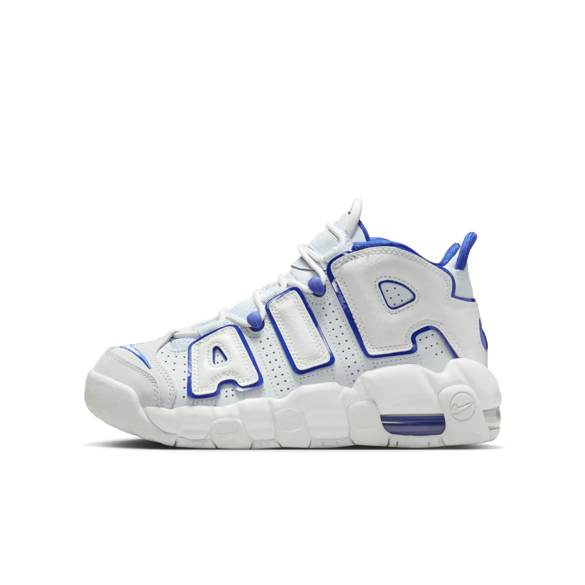 Nike Junior Air More Uptempo Trainer - White - Size 5.5 - White