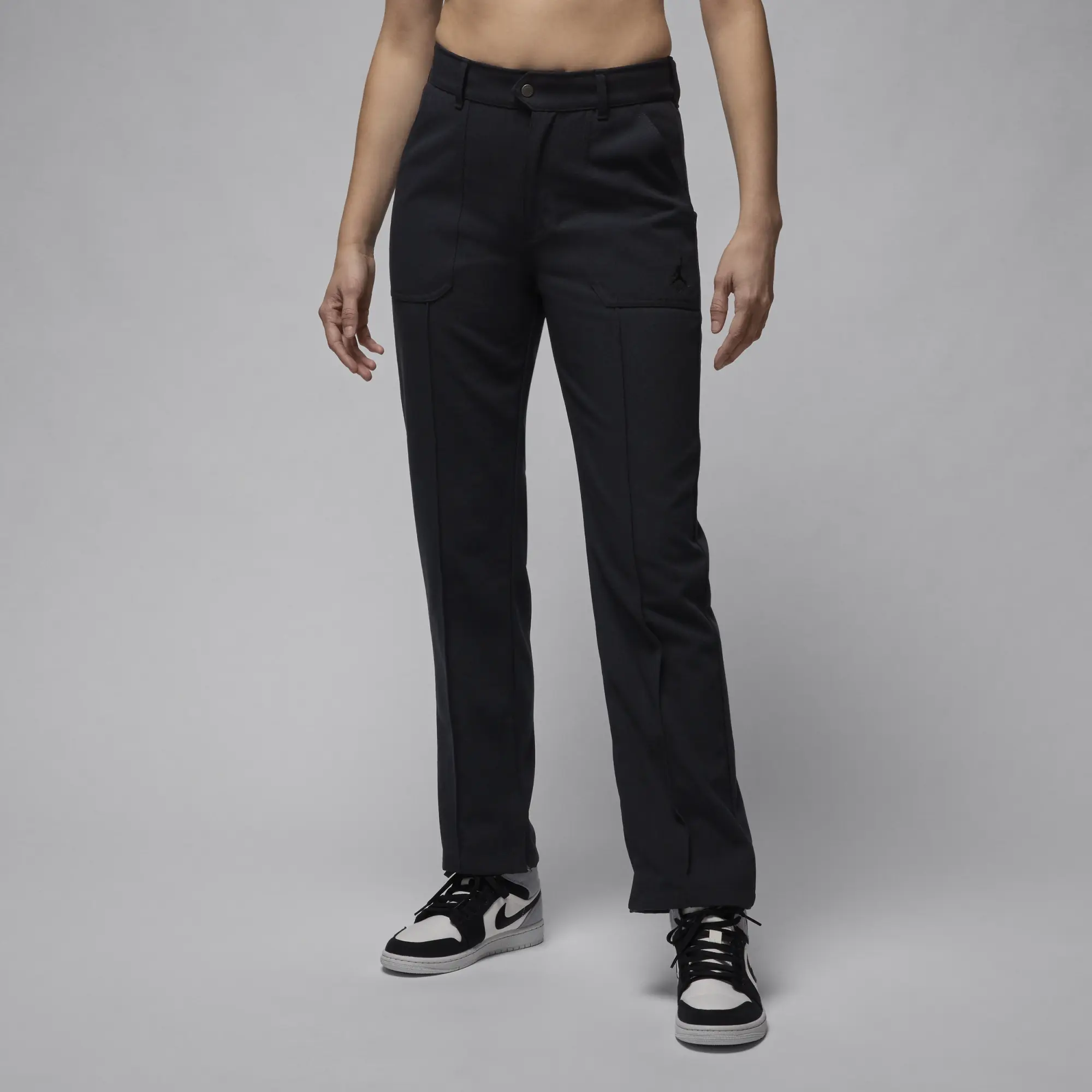Nike Jordan Jordan Womens Woven Pant - Black - Size L - Black