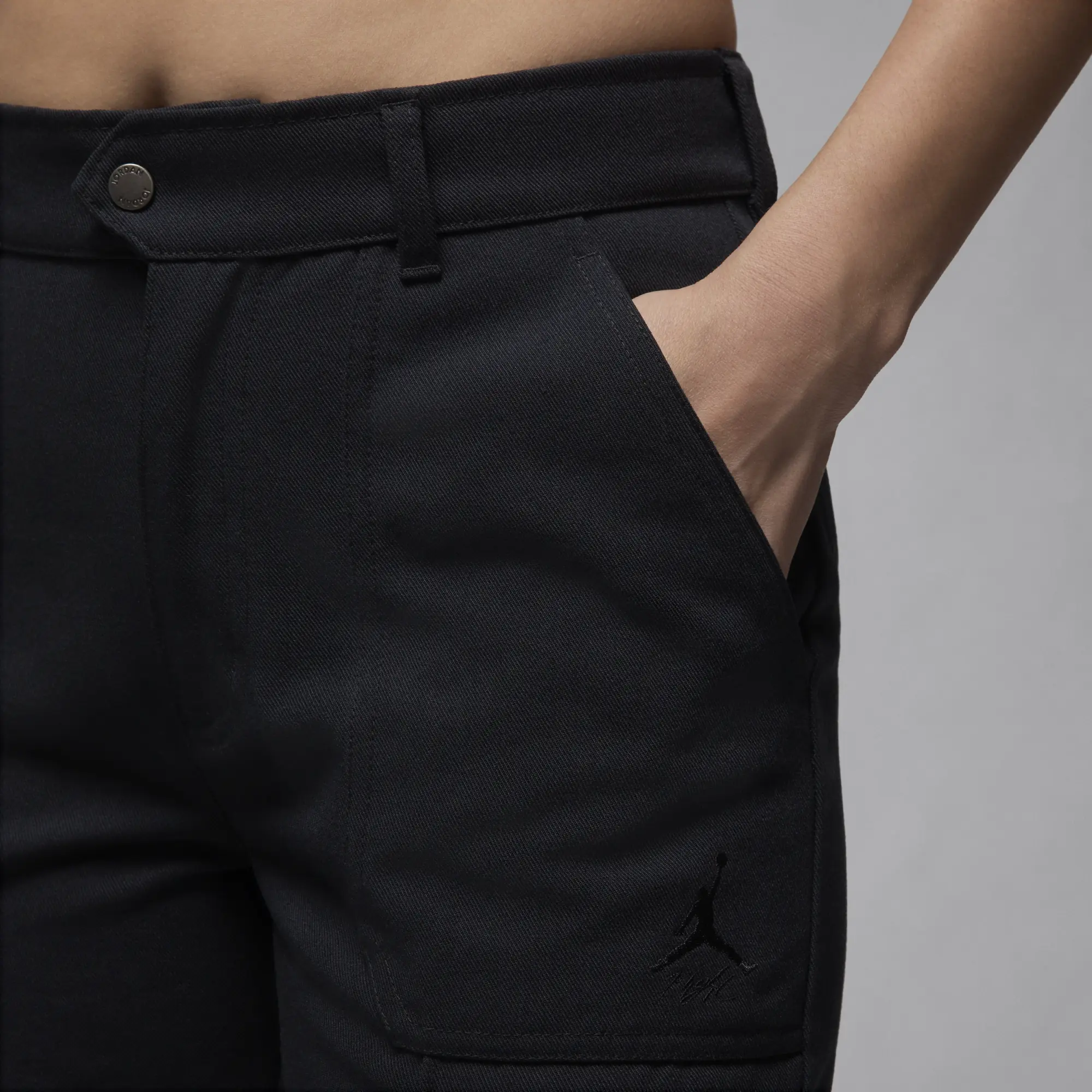 Nike Jordan Jordan Womens Woven Pant - Black - Size L - Black