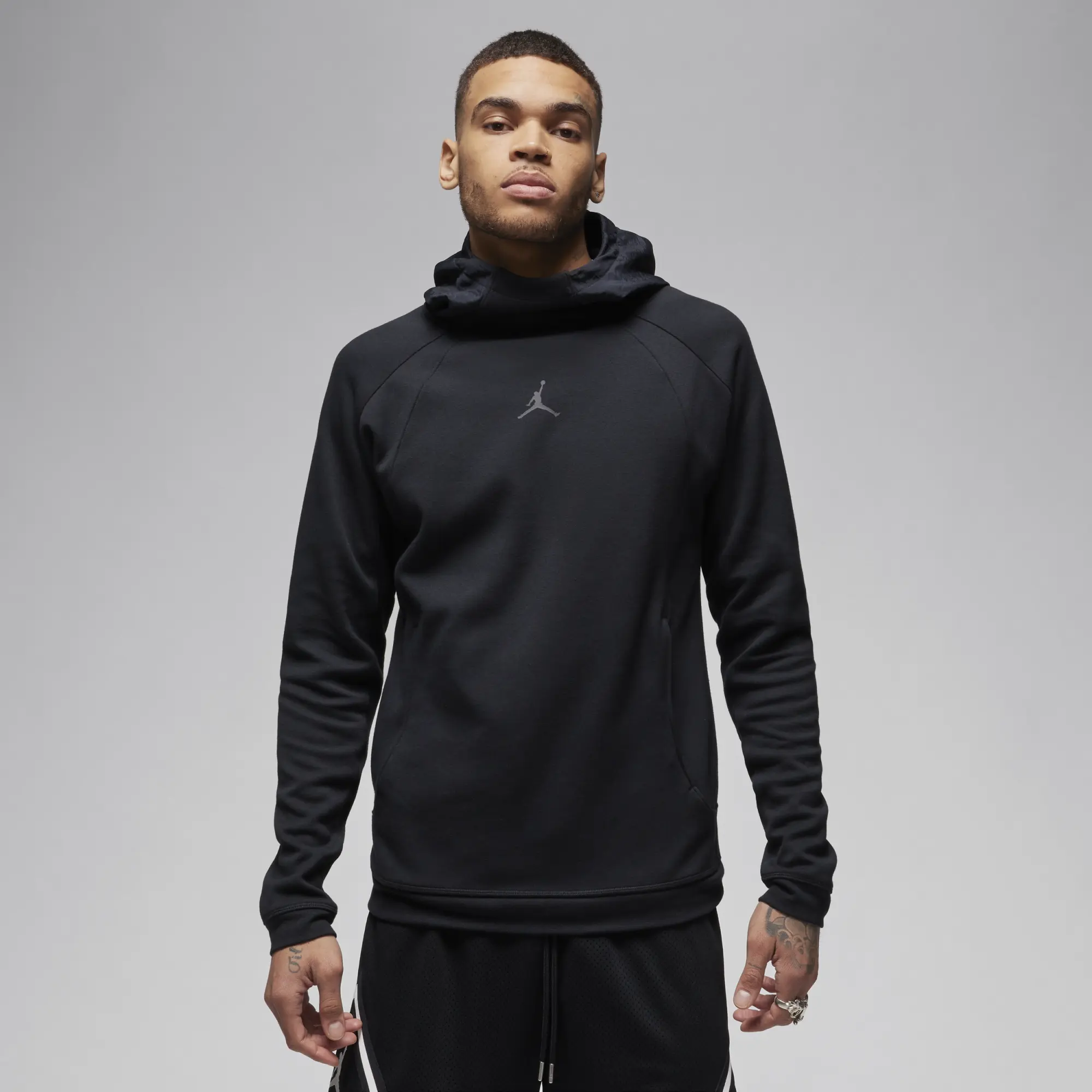 Black jordan pullover hoodie best sale