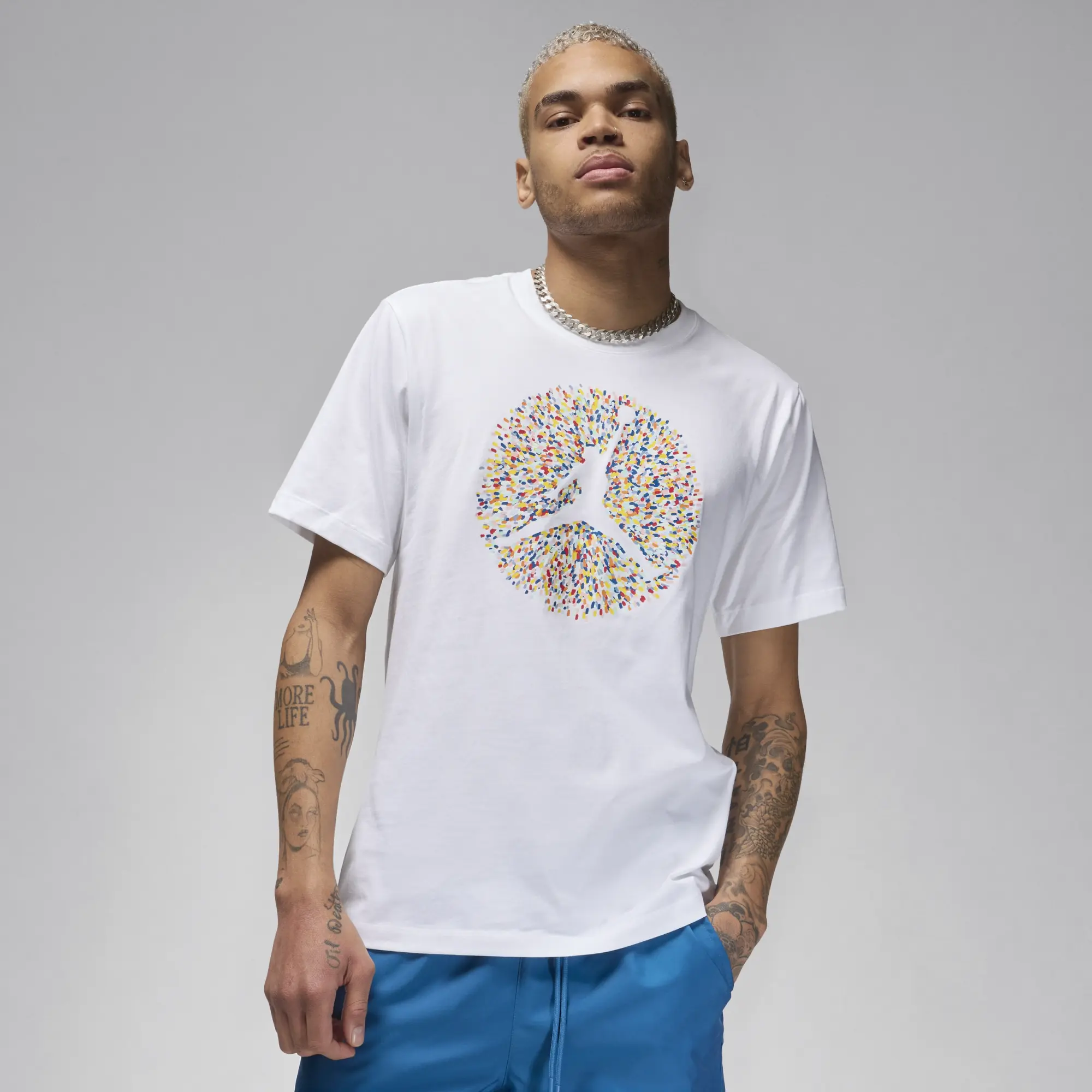 Nike Jordan Jordan Flight Men T-Shirts - White