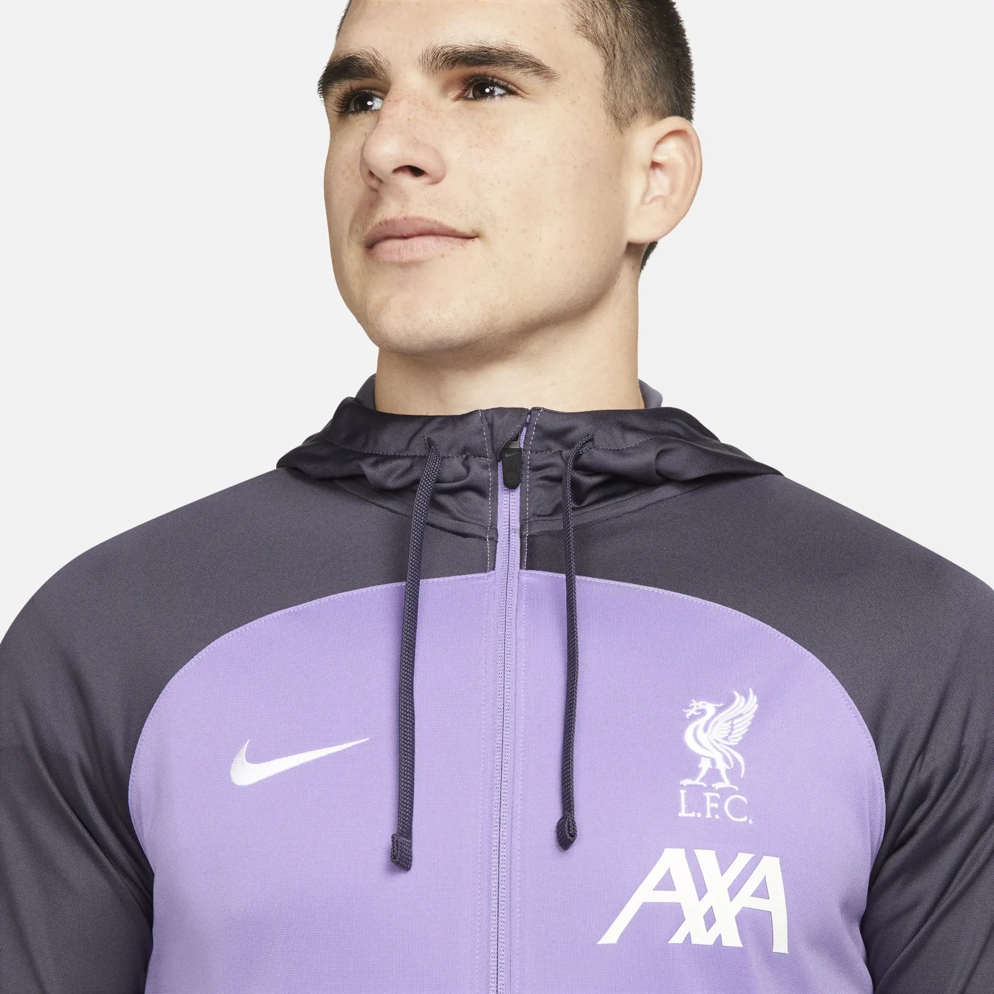 Purple nike tracksuit mens best sale