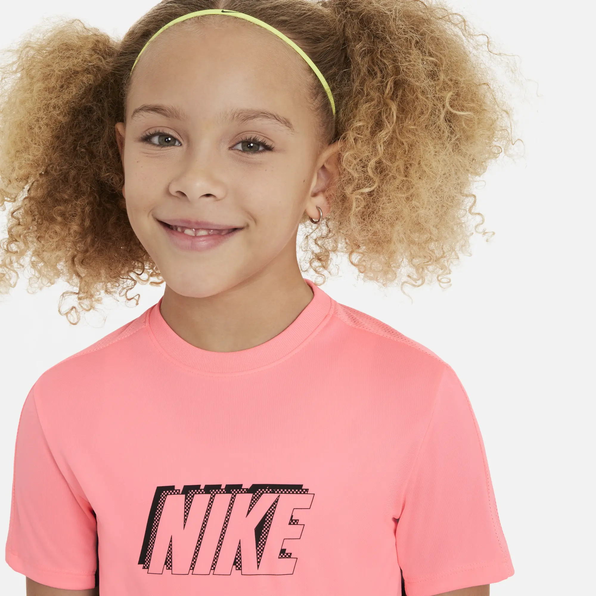Nike Junior Academy Graphic T-Shirt - Pink - Size L/B - Pink