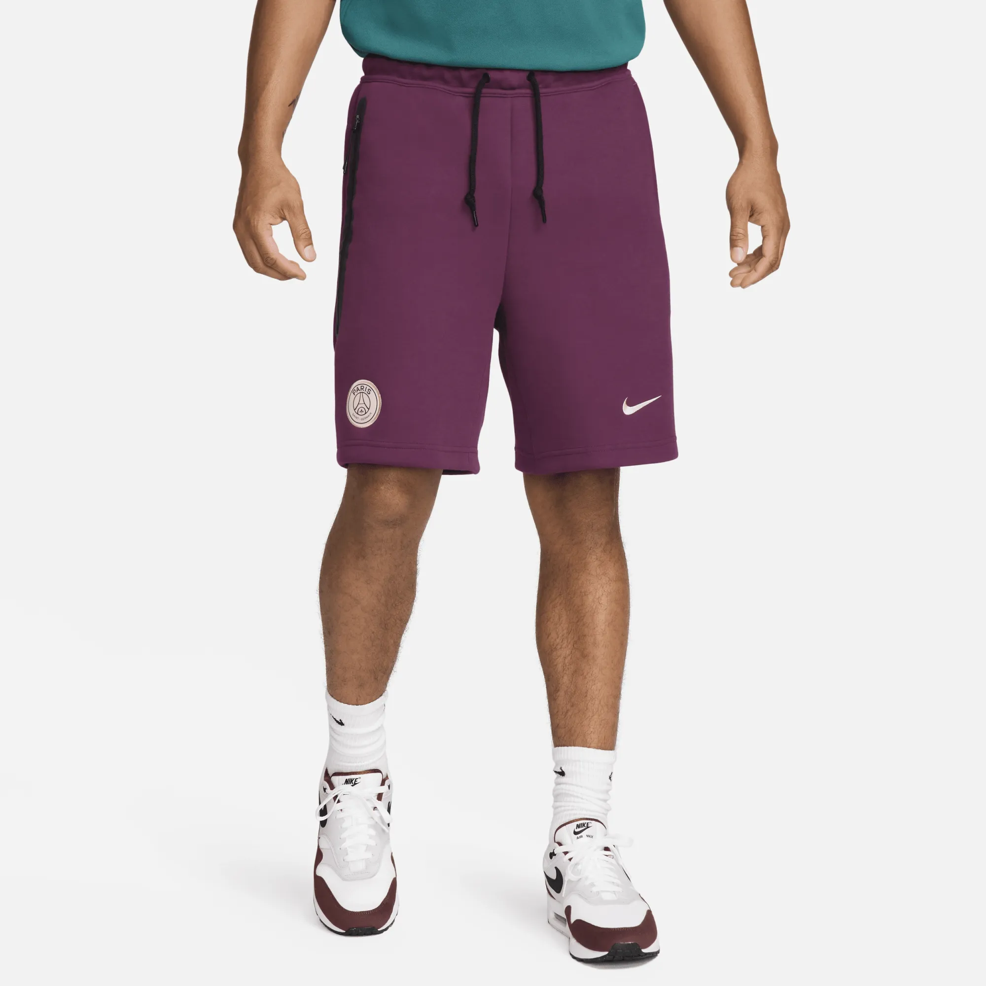 Nike Men's Shorts Paris Saint Germain Sportswear Tech Fleece
