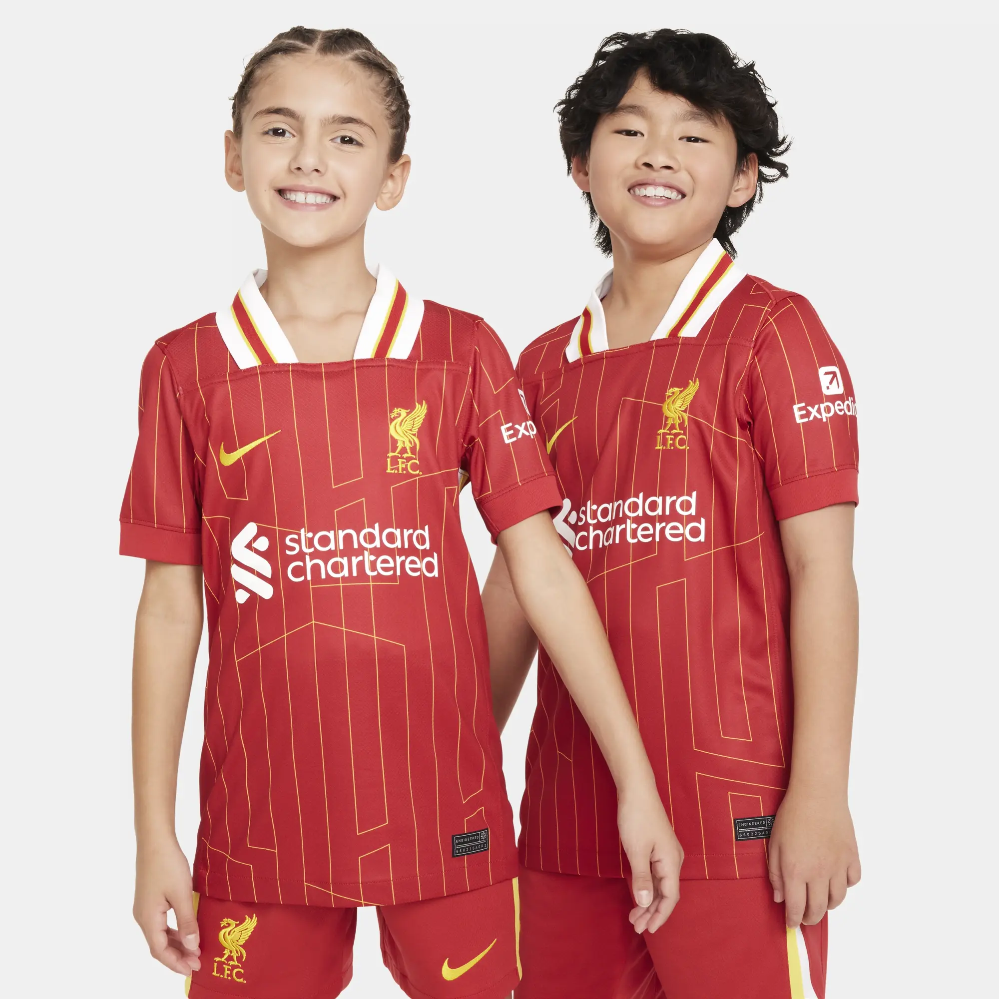 Nike Liverpool FC 2024/25 Home Shirt Junior - Red