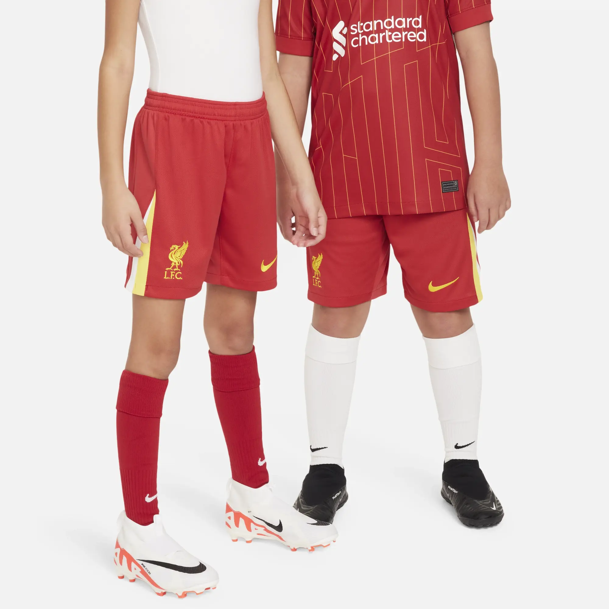 Nike Liverpool 24 25 Kids Dri FIT Stadium Home Shorts