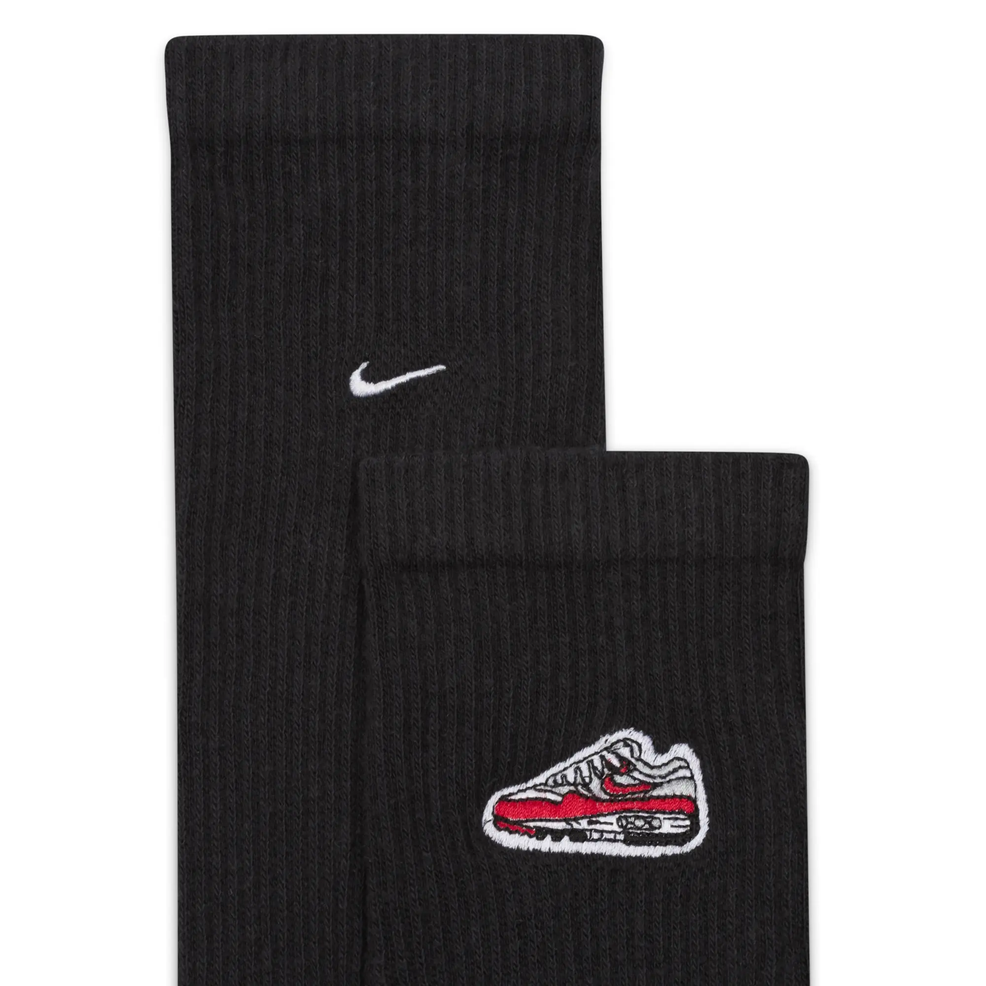 Nike Everyday Plus Cushioned Crew Socks - Black