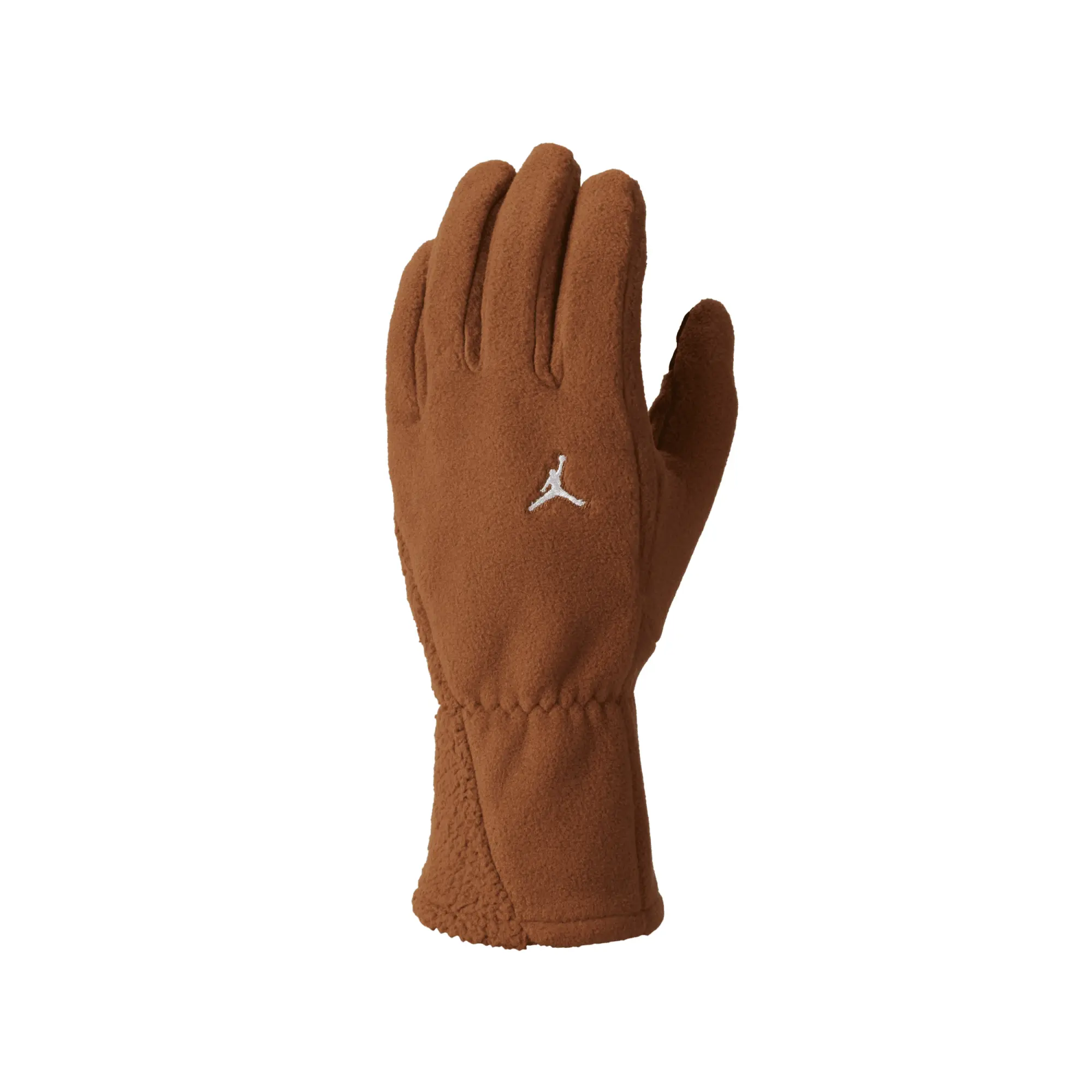 Nike Jordan Jordan Men s Fleece Gloves Brown Recycled Polyester FQ1493 217 FOOTY.COM