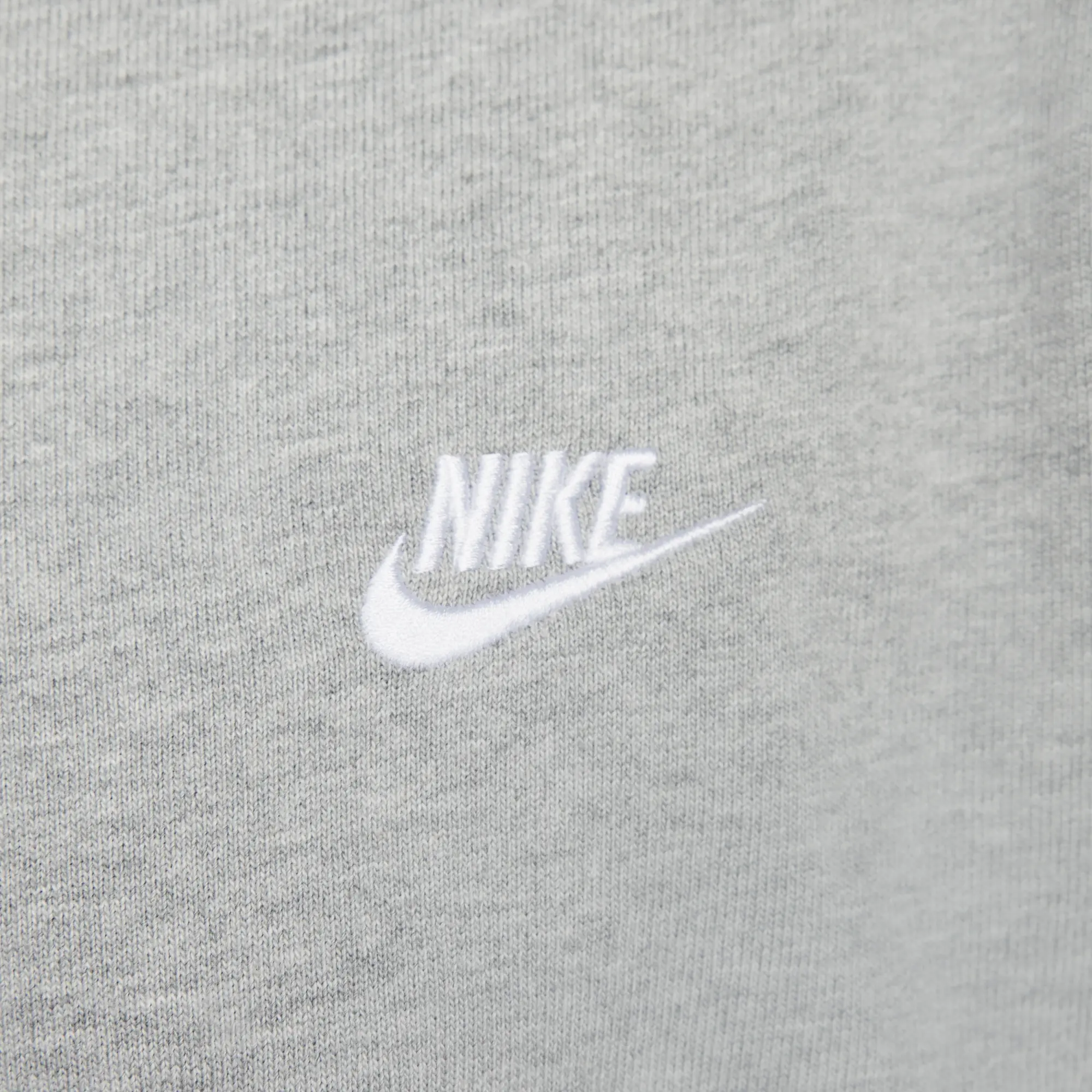Nike Club Men's Long-Sleeve Knit Polo - Grey - Cotton
