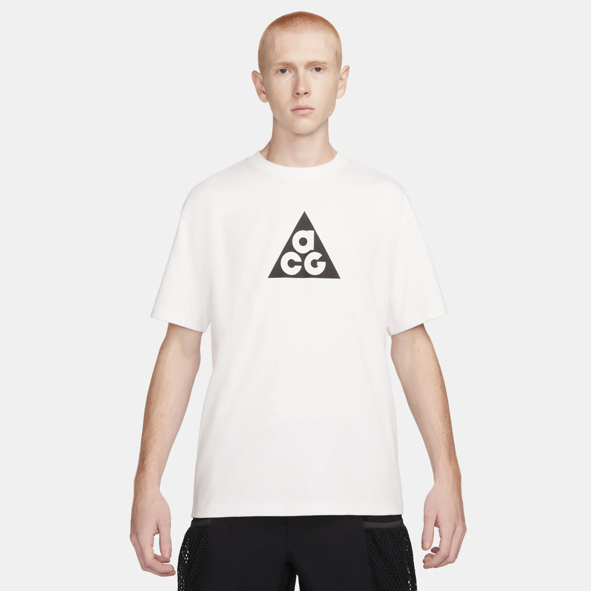 Nike ACG Men's Dri-FIT T-Shirt - White - Polyester/Cotton